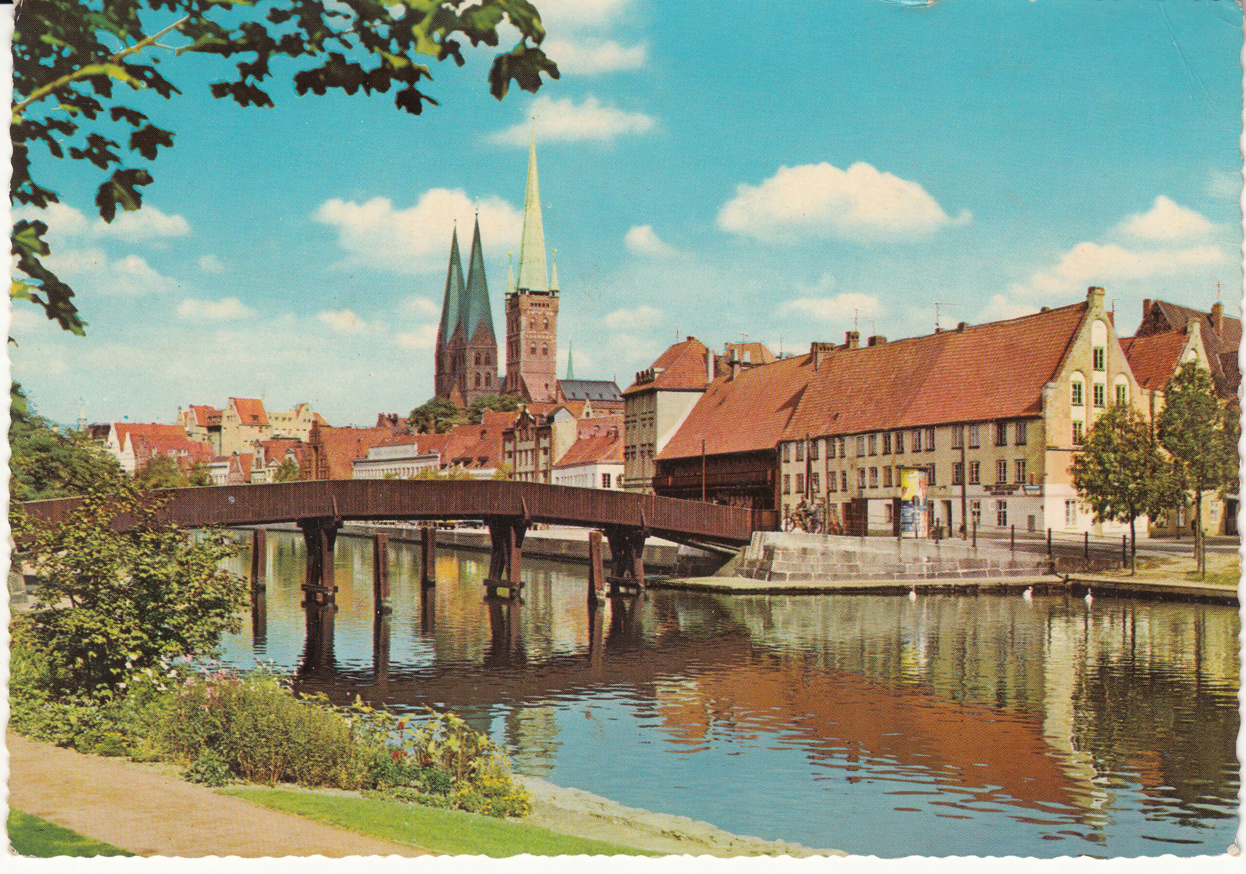 0.982- 12 Krüger Postcard Germany Lübeck