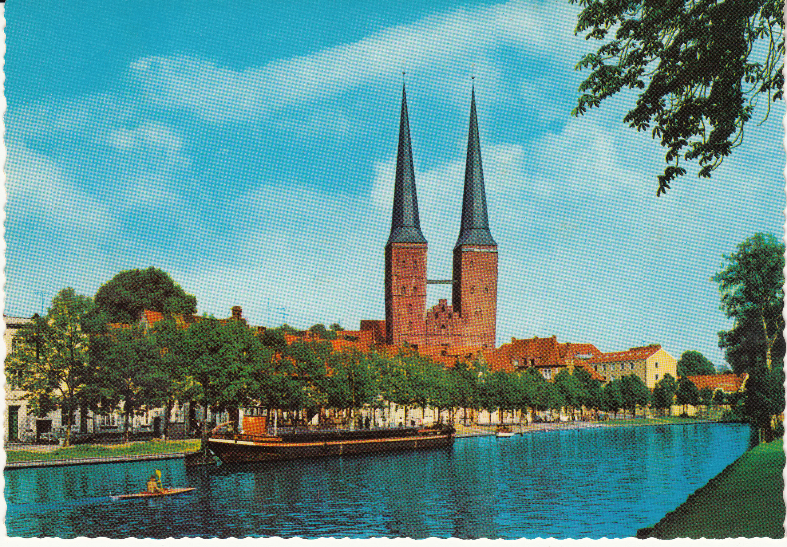 0.982- 18 Krüger Postcard Germany Lübeck