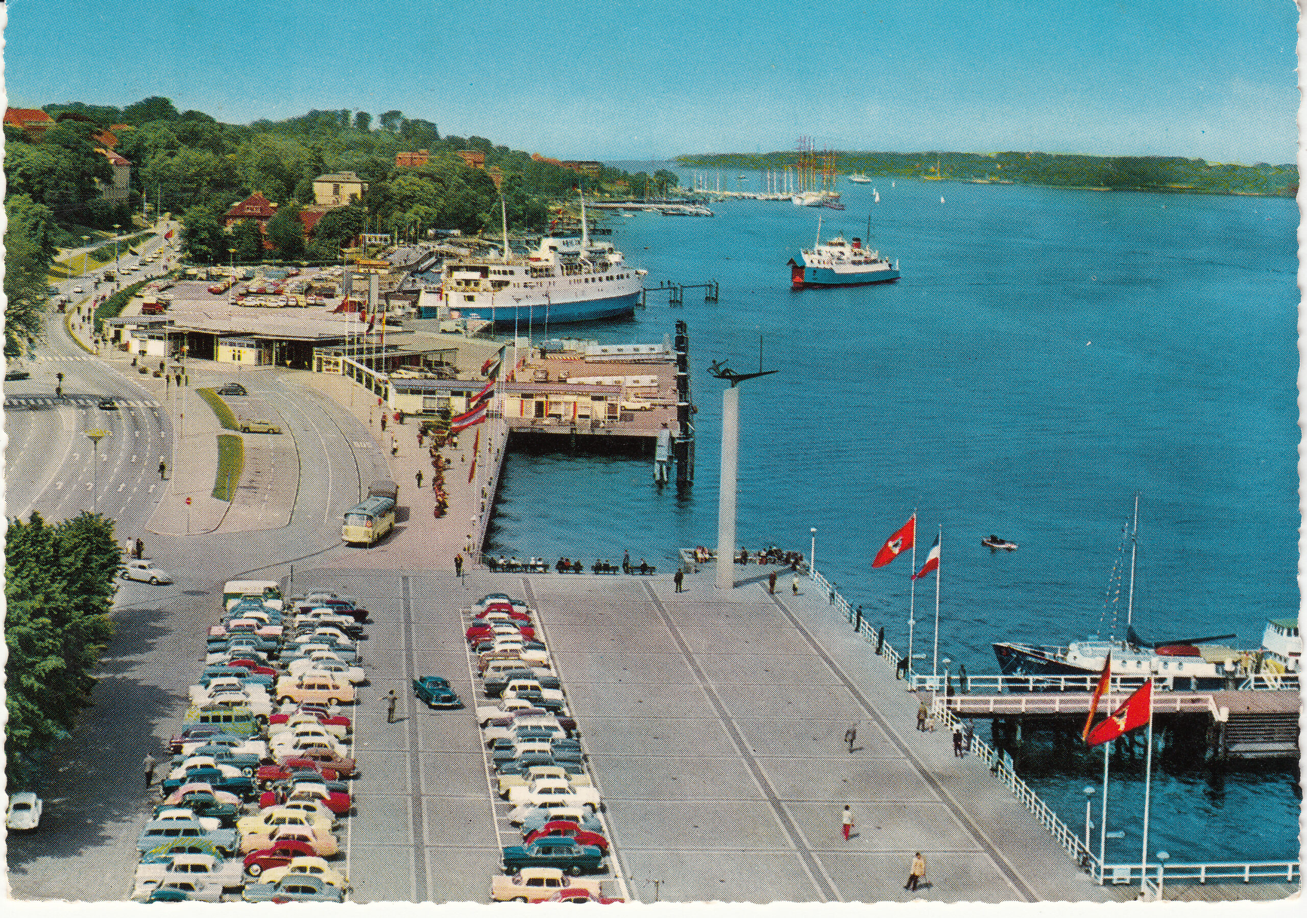0.983- 40 Krüger Postcard Germany Kiel