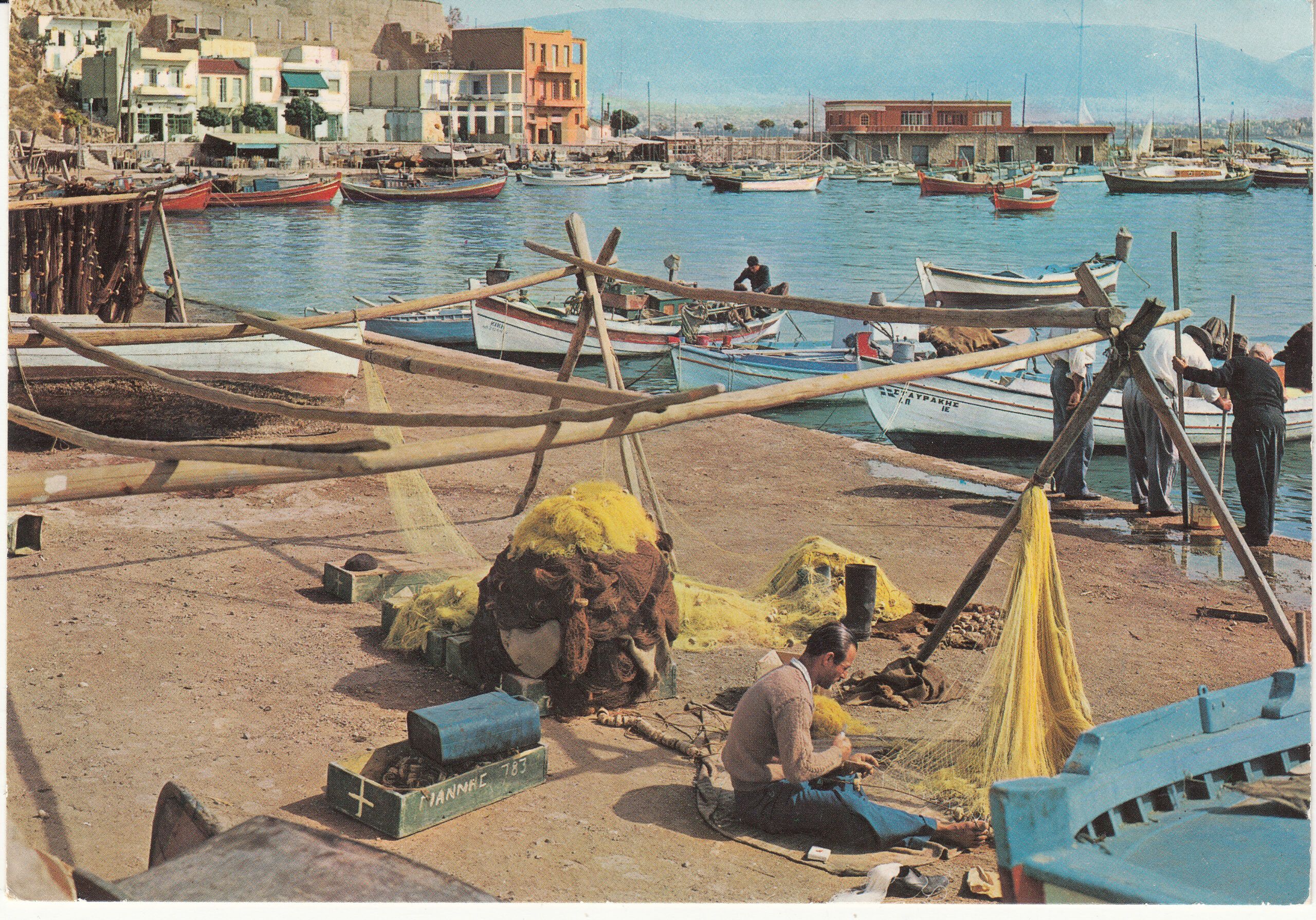0.985-100 Krüger Postcard Greece Athens Piraeus