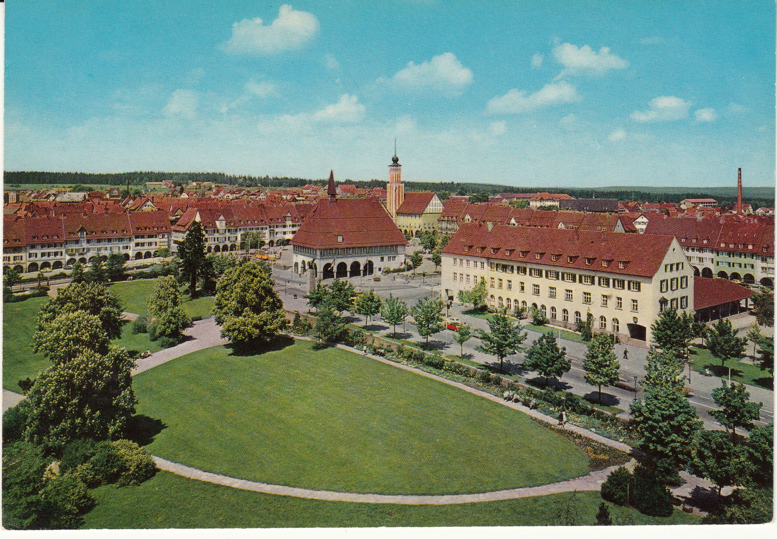 1.032- 12 Krüger Postcard Germany Freudenstadt