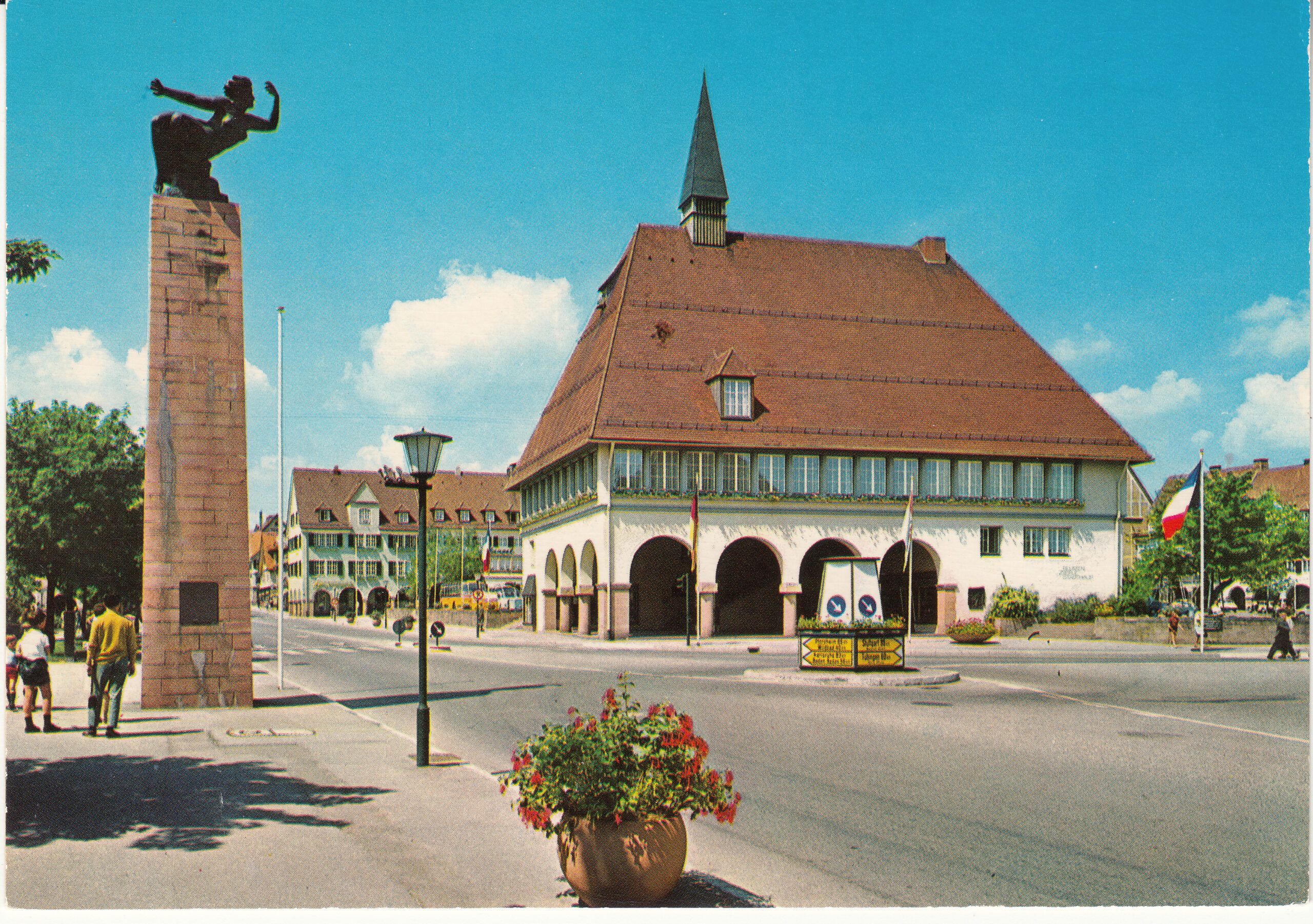 1.032- 3 Krüger Postcard Germany Freudenstadt