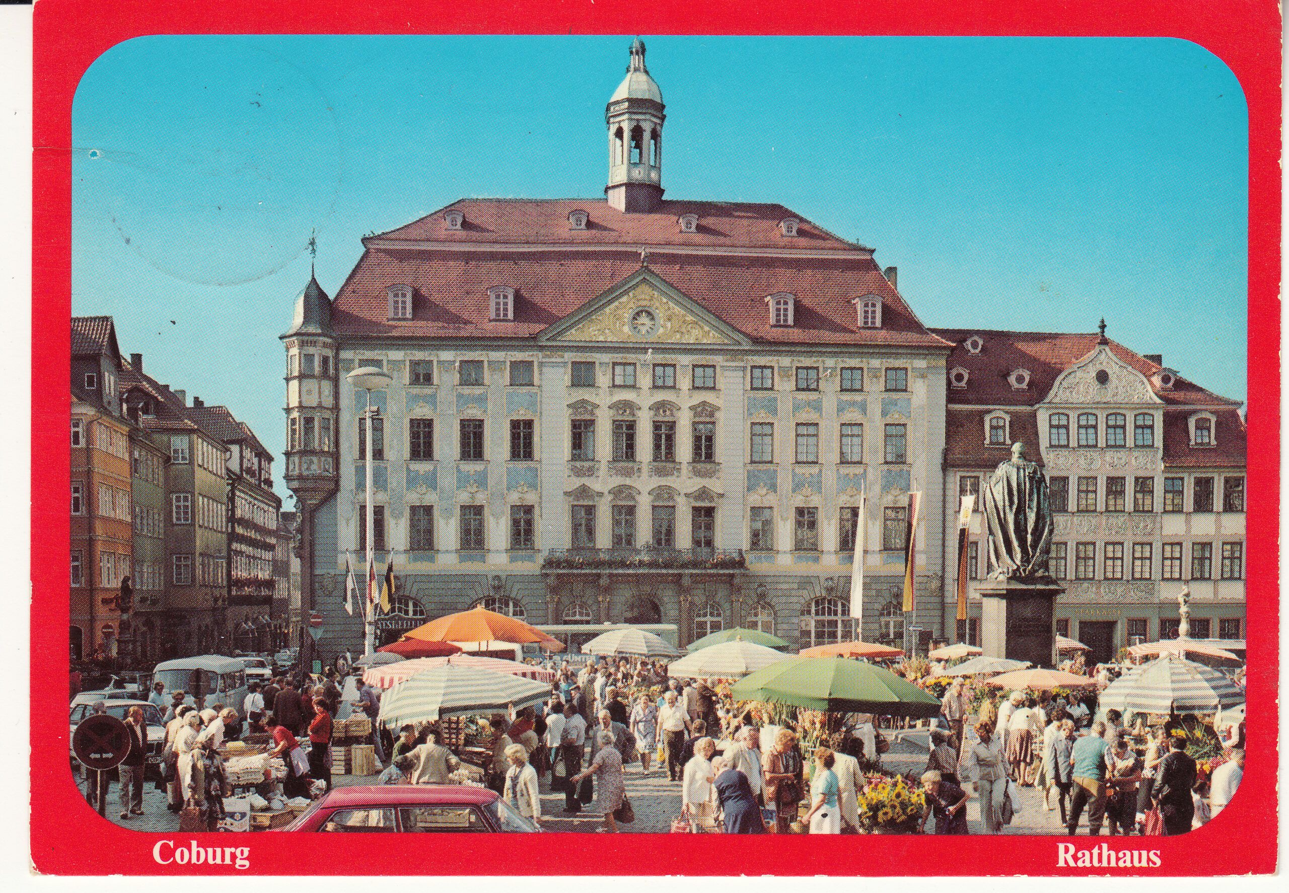 1.033-151.31 Krüger Postcard Germany Coburg