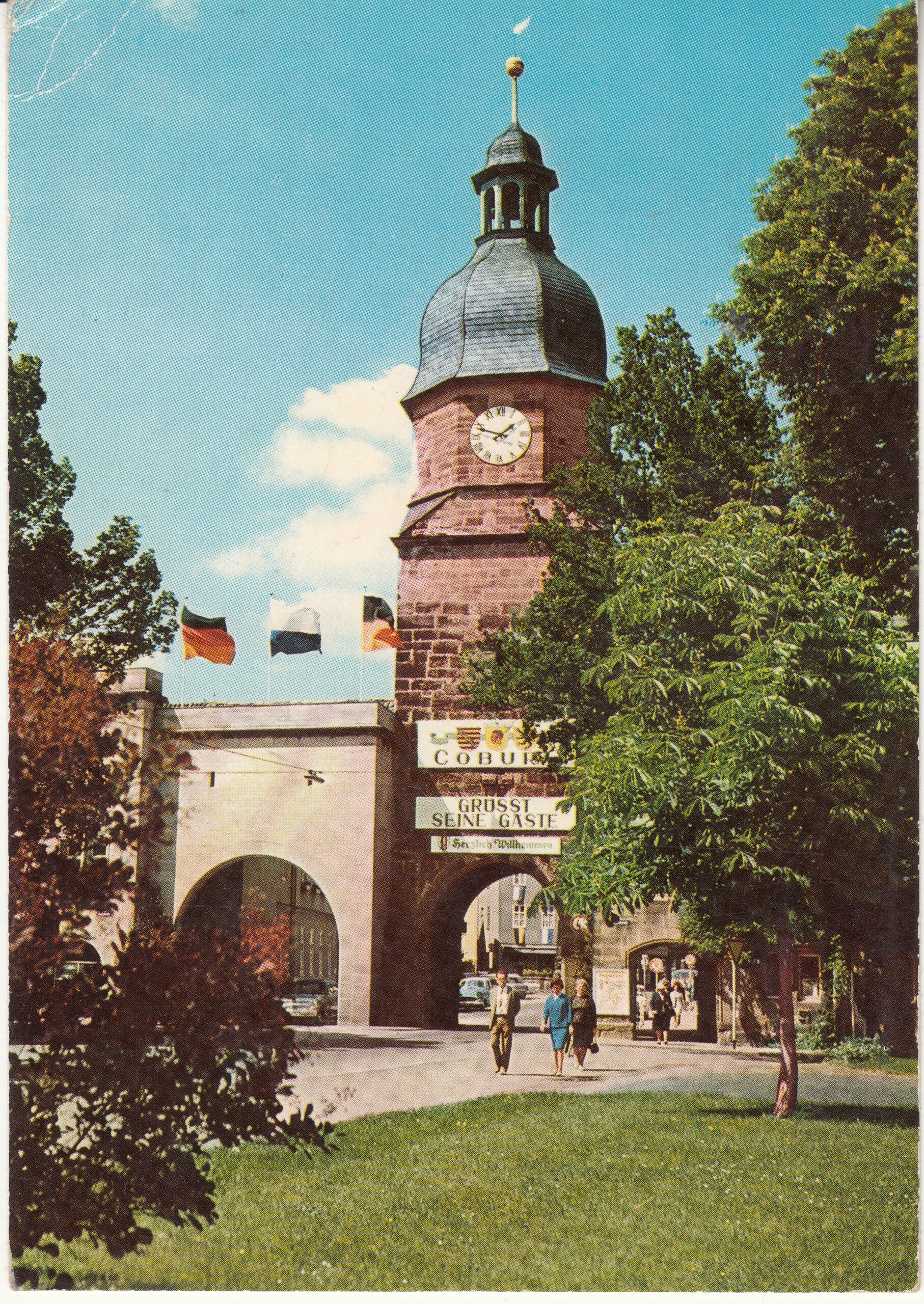 1.033- 33.31 Krüger Postcard Germany Coburg