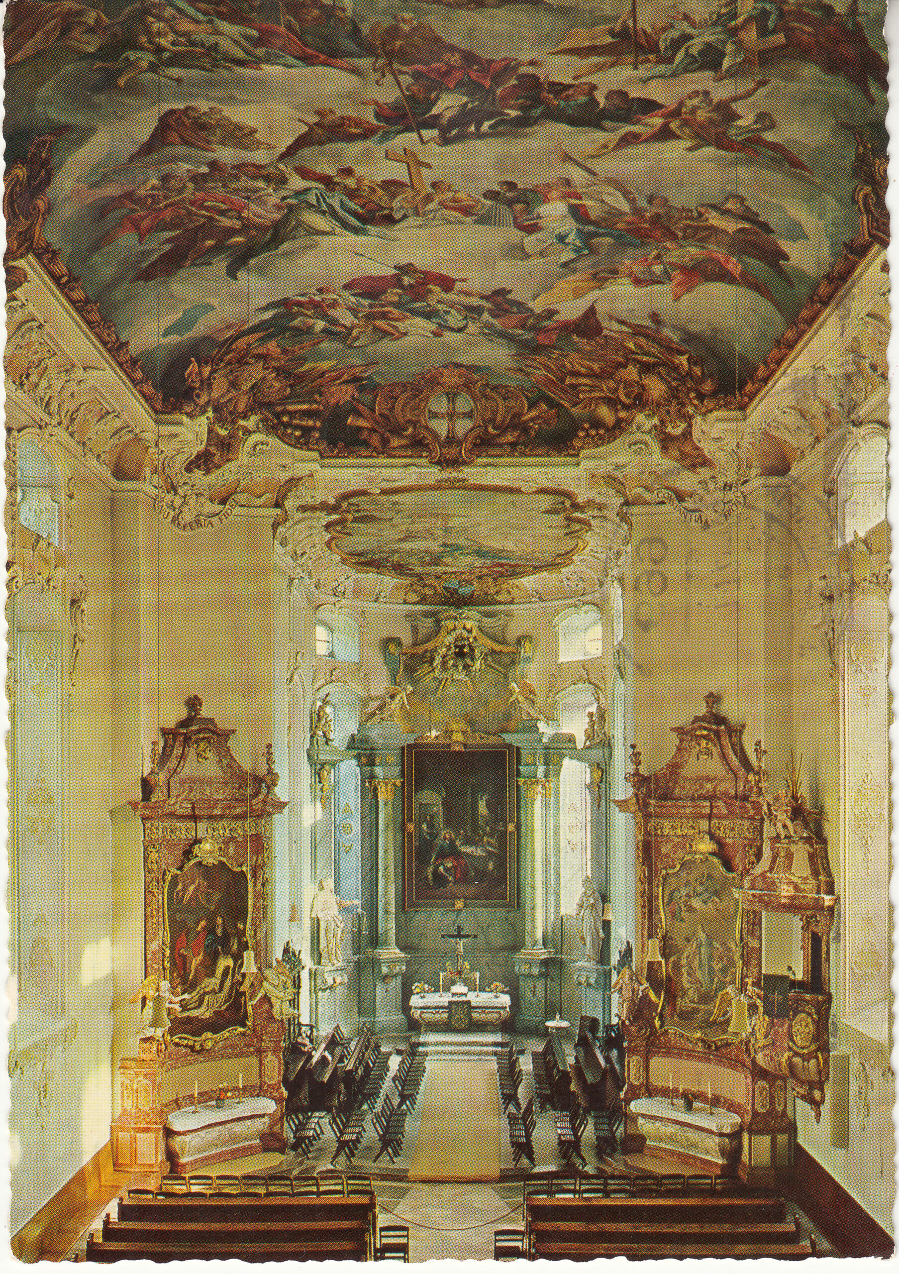 1.050- 13 Krüger Postcard Germany Bad Mergentheim
