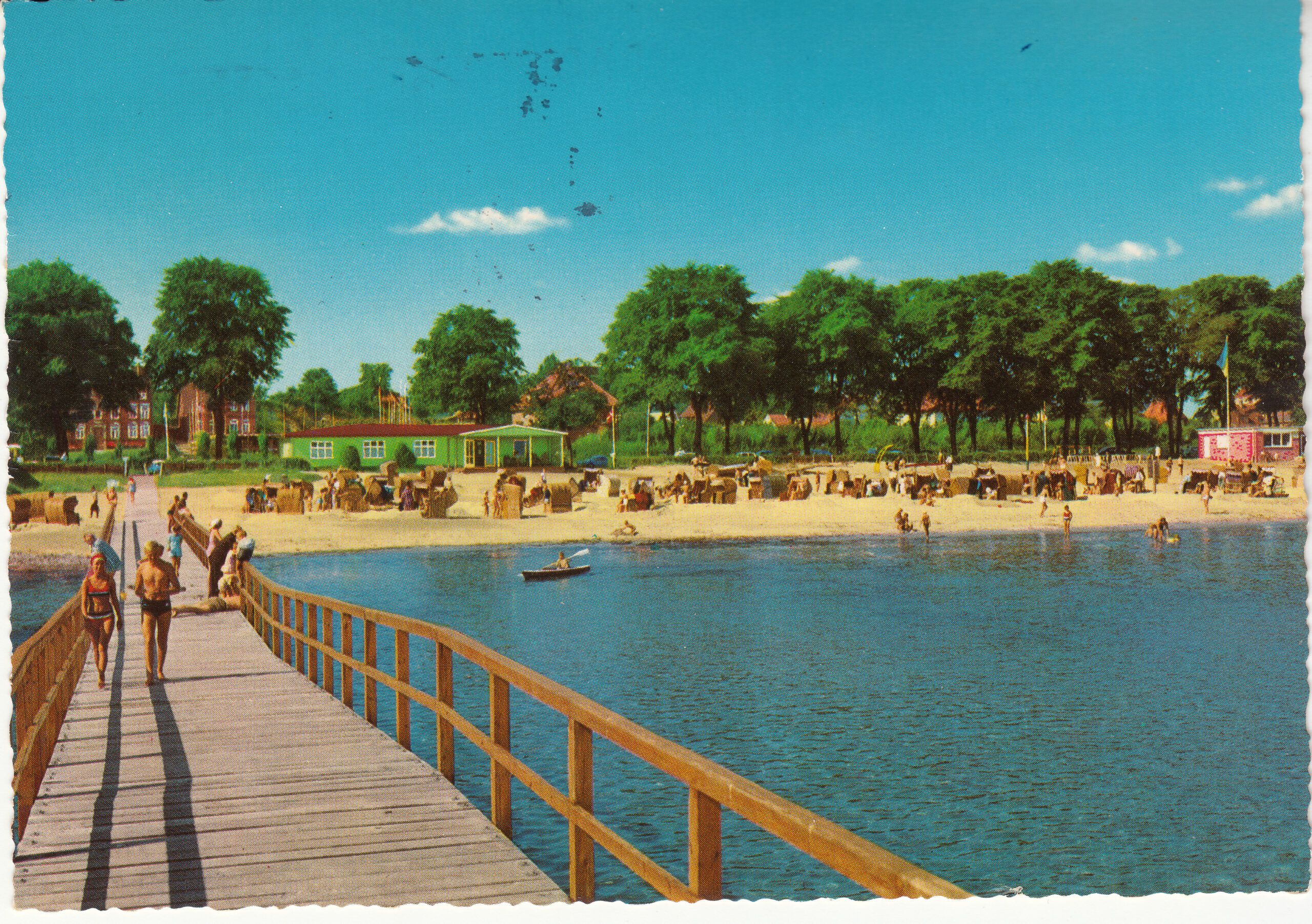 1.068- 8 Krüger Postcard Germany Eckernforde