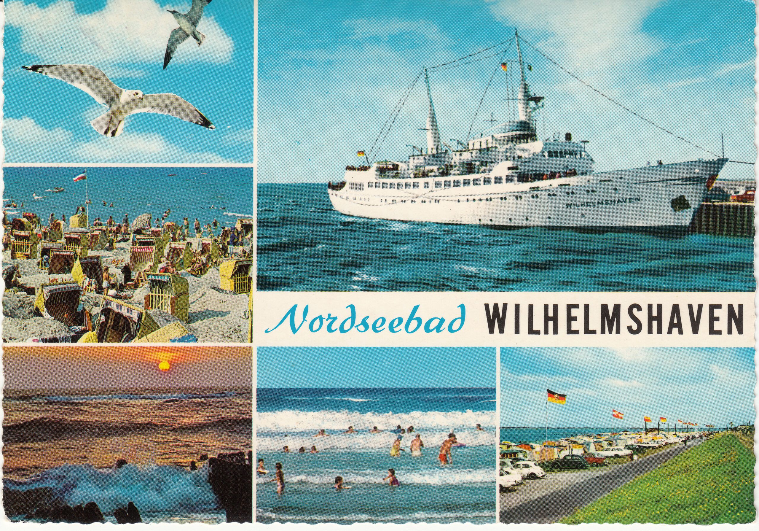 1.124- 10 Krüger Postcard Germany Wilhelmshaven