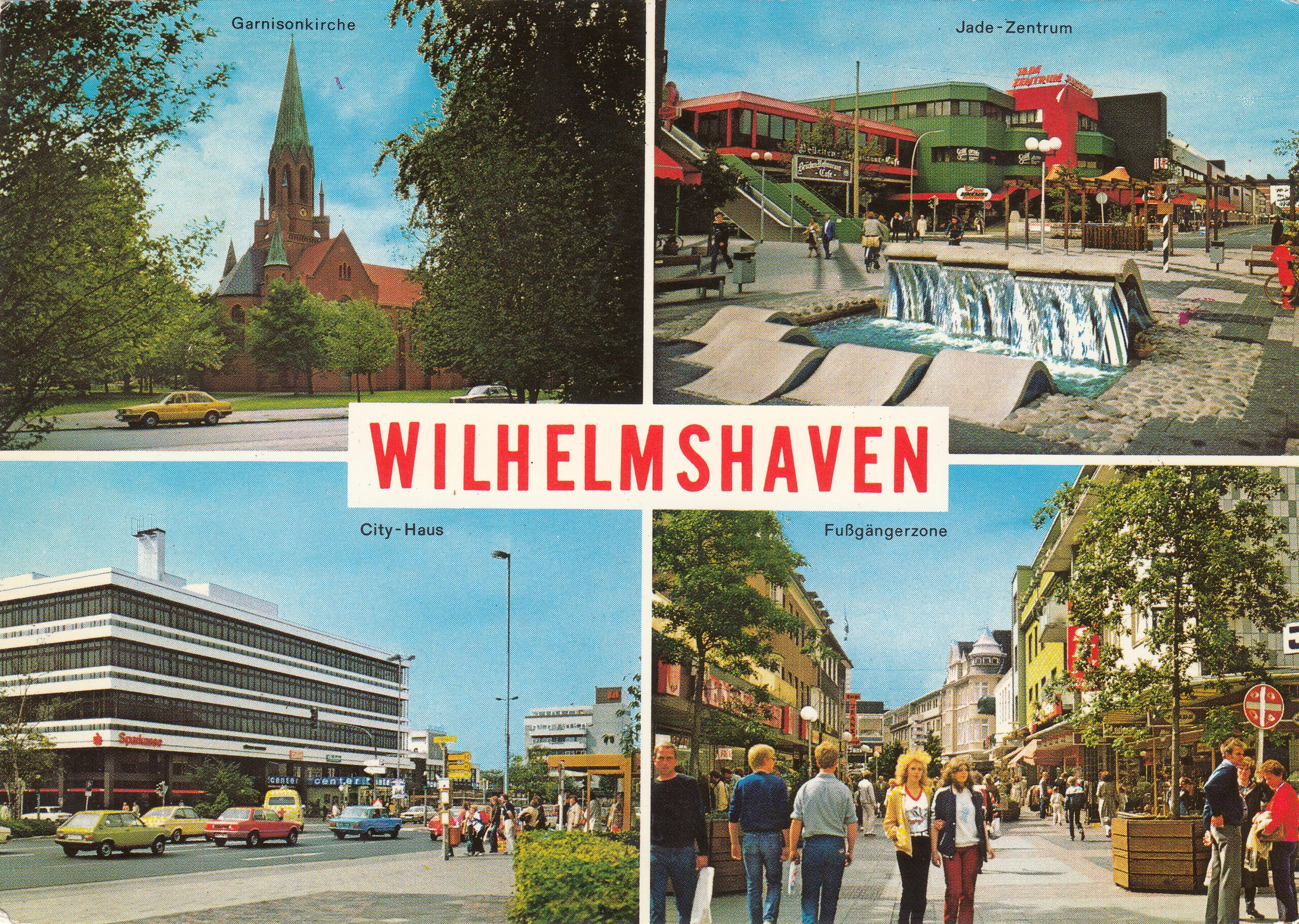1.124-185.31 Krüger Postcard Germany Wilhelmshaven