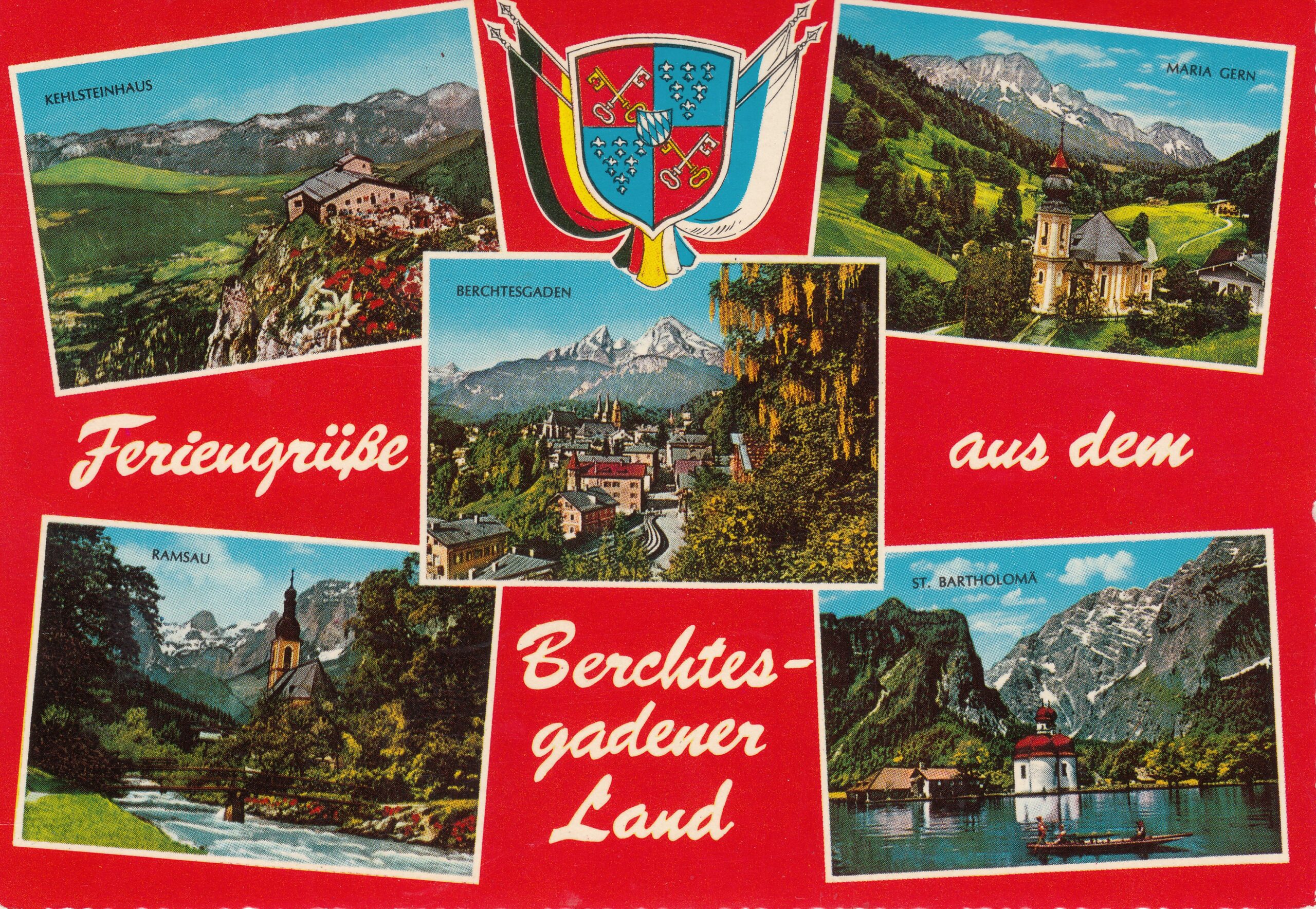 1.172- 28 Krüger Postcard Germany Berchtesgaden