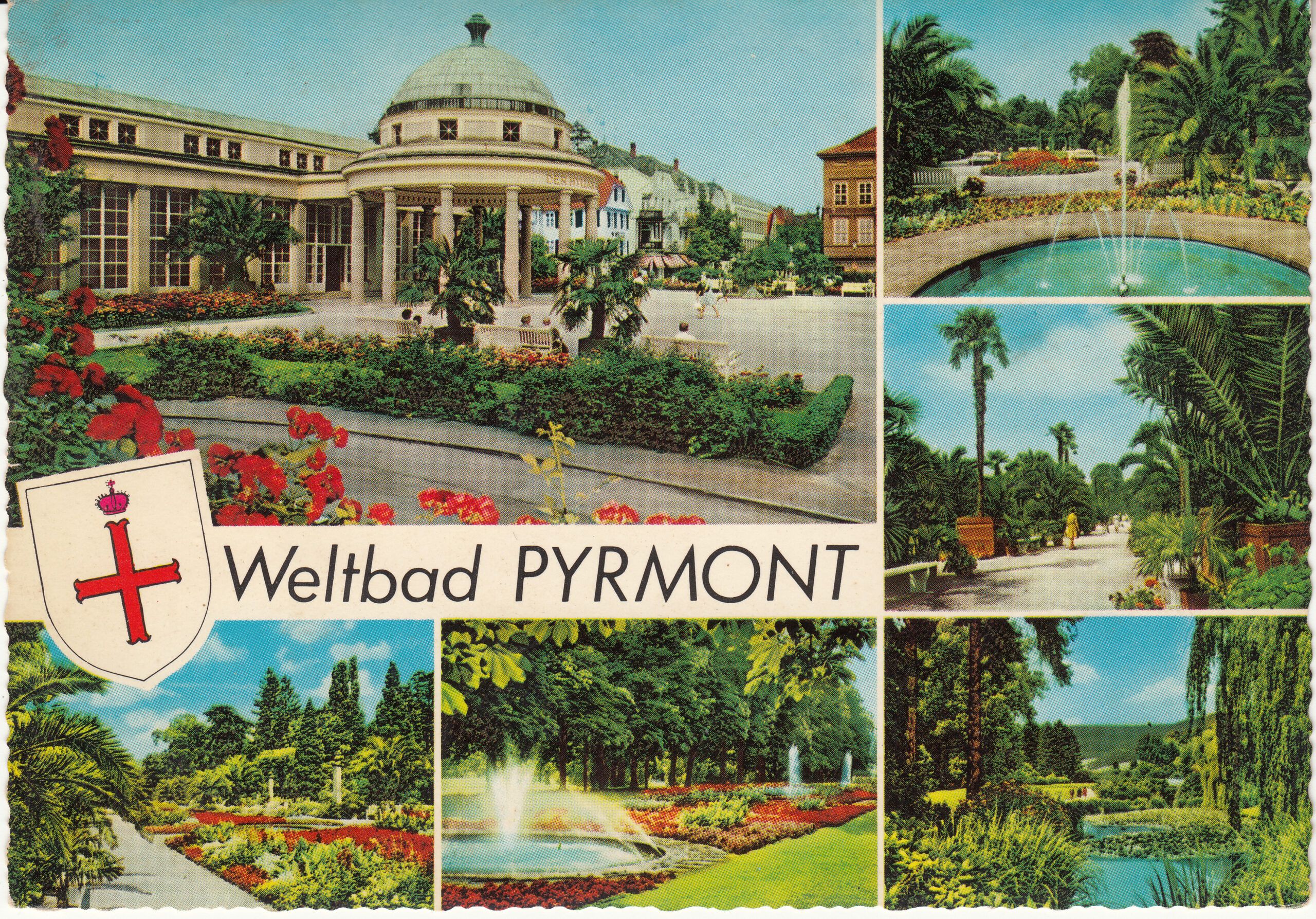 1.193- 10 Krüger Postcard Germany Pyrmont