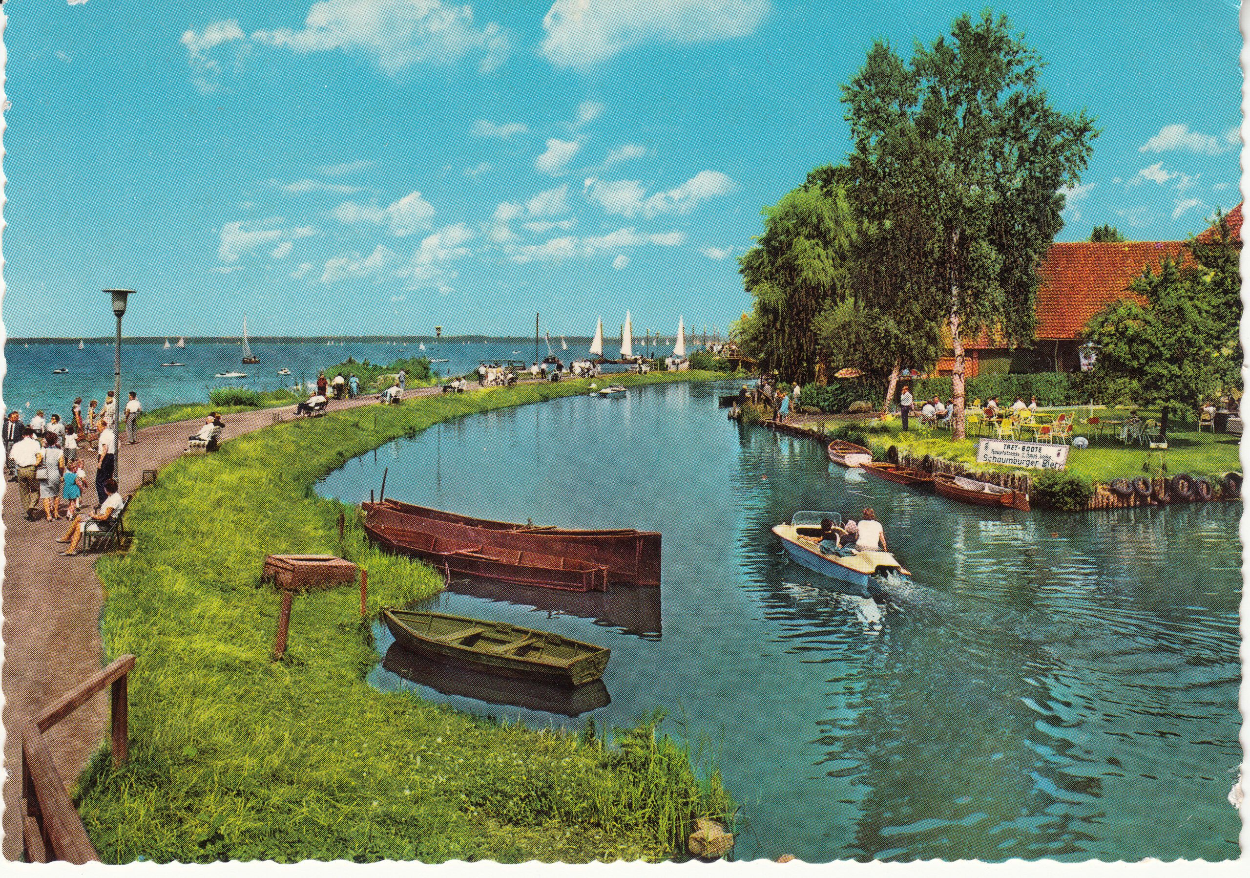 1.389- 2 Krüger Postcard Germany Steinhuder Meer