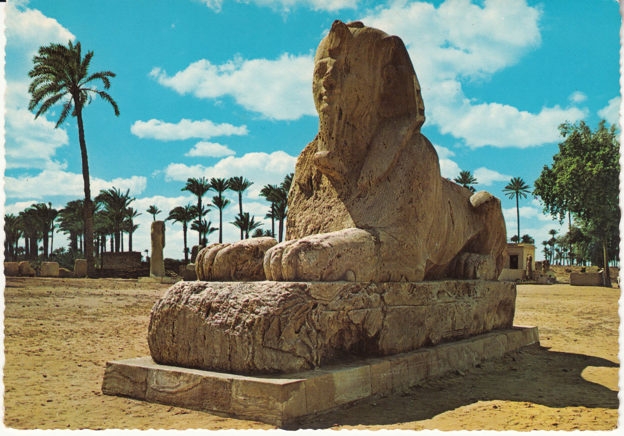 0.746- 10 Krüger Postcard Egypt Memphis
