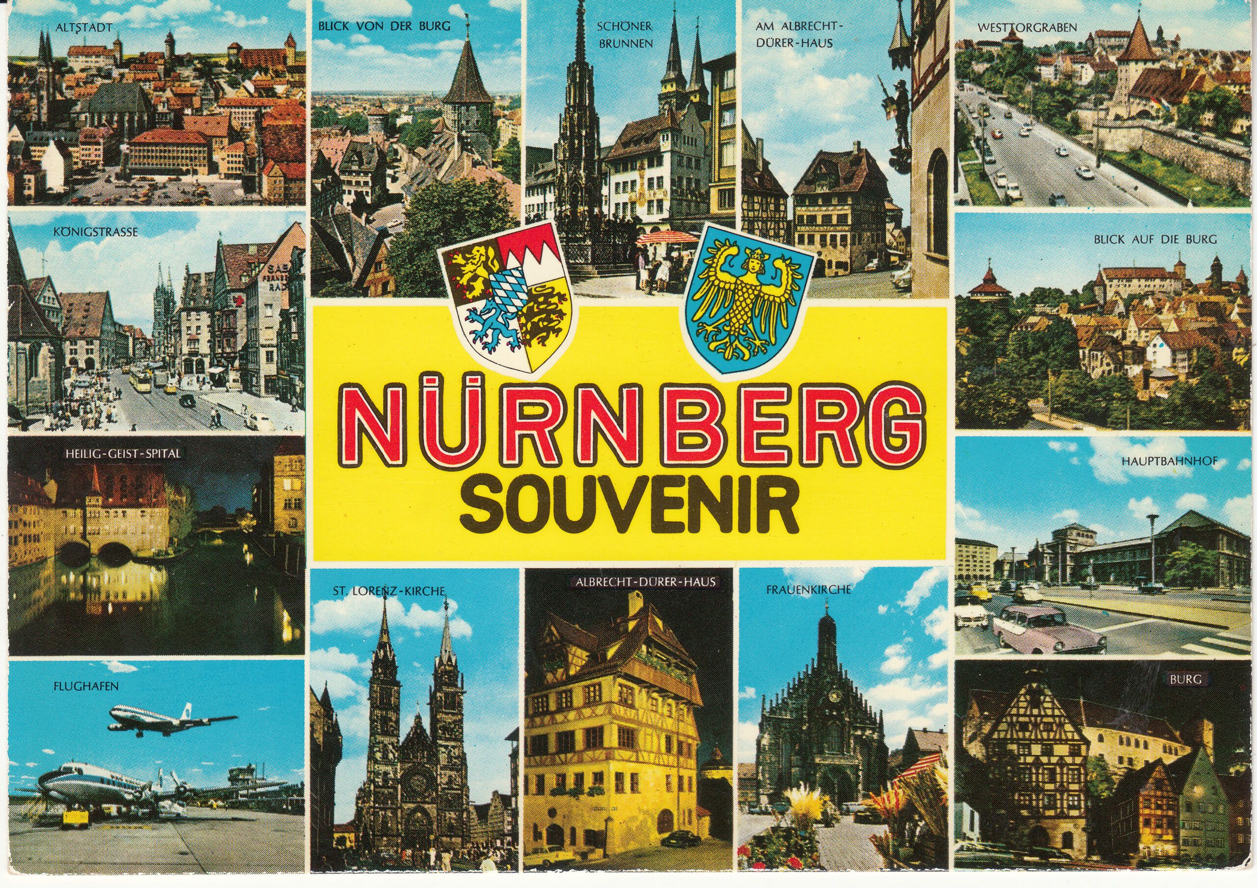 0.927- 40.31 Krüger Postcard Germany Nürnberg