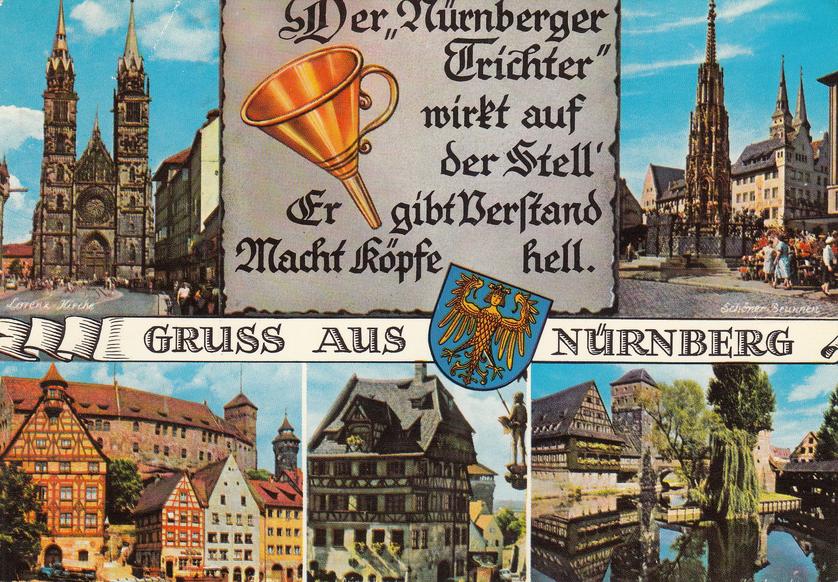 0.927- 48.31 Krüger Postcard Germany Nürnberg