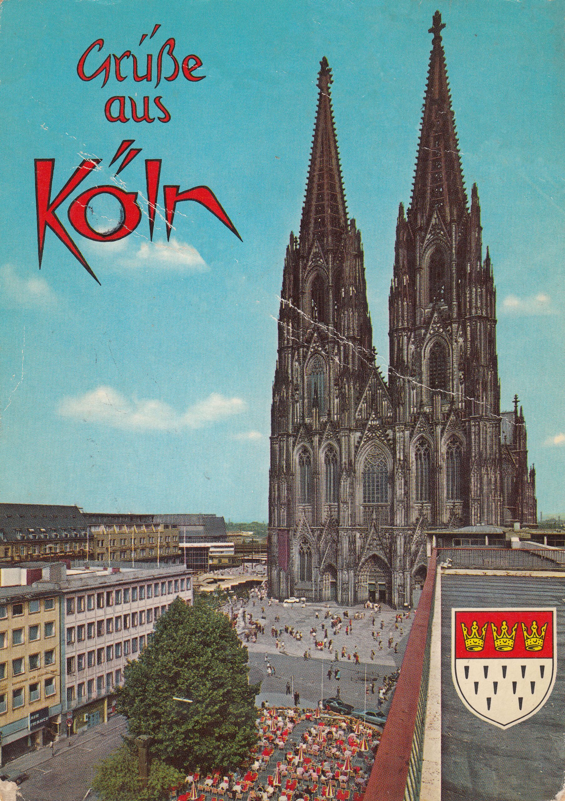 0.928-122 Krüger Postcard Germany Koln