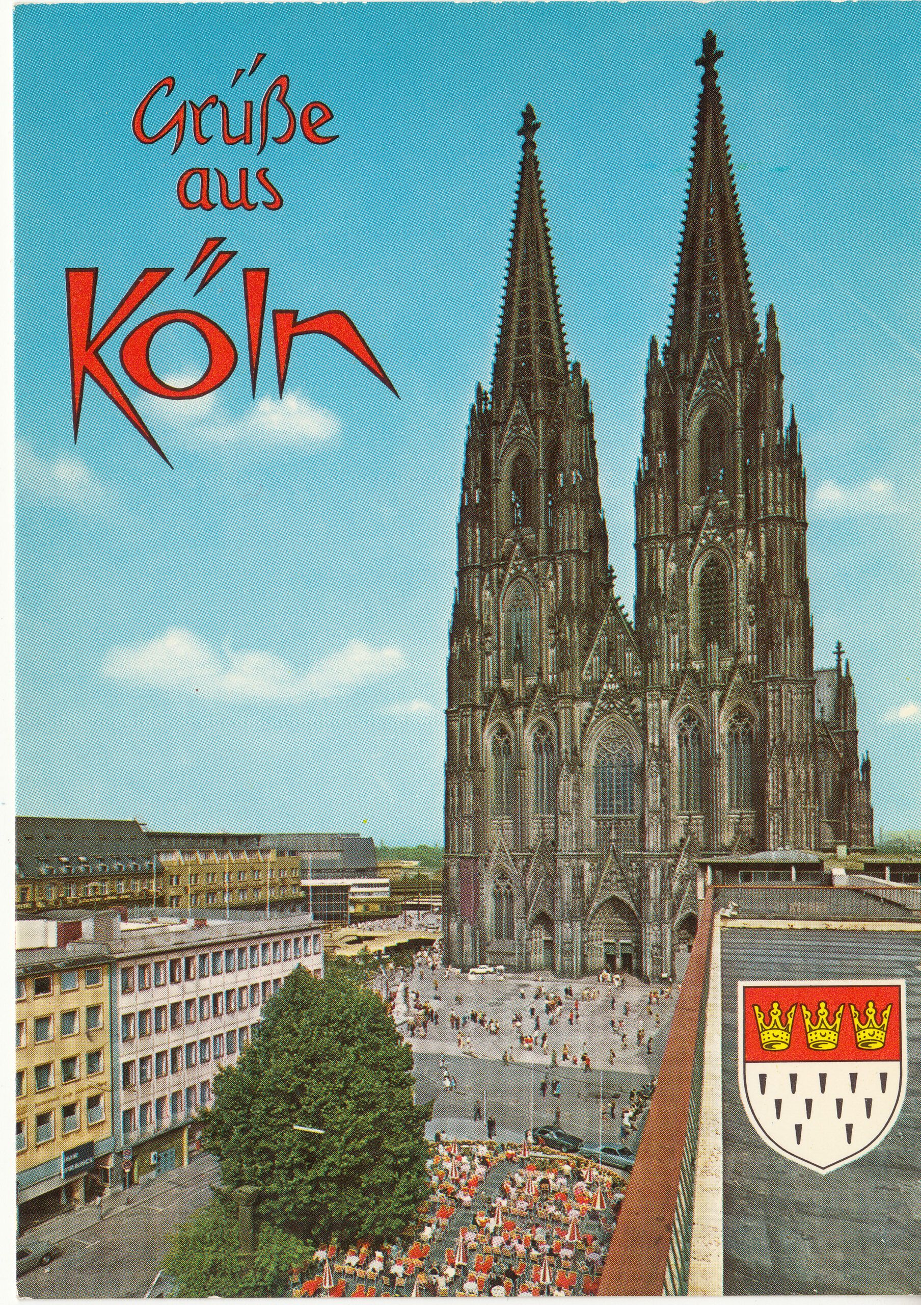 0.928-122.31 Krüger Postcard Germany Koln