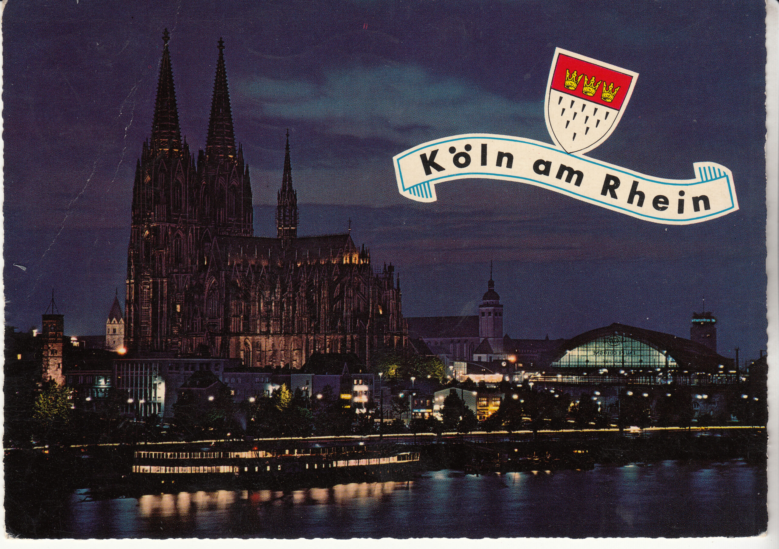 0.928- 17 Krüger Postcard Germany Koln