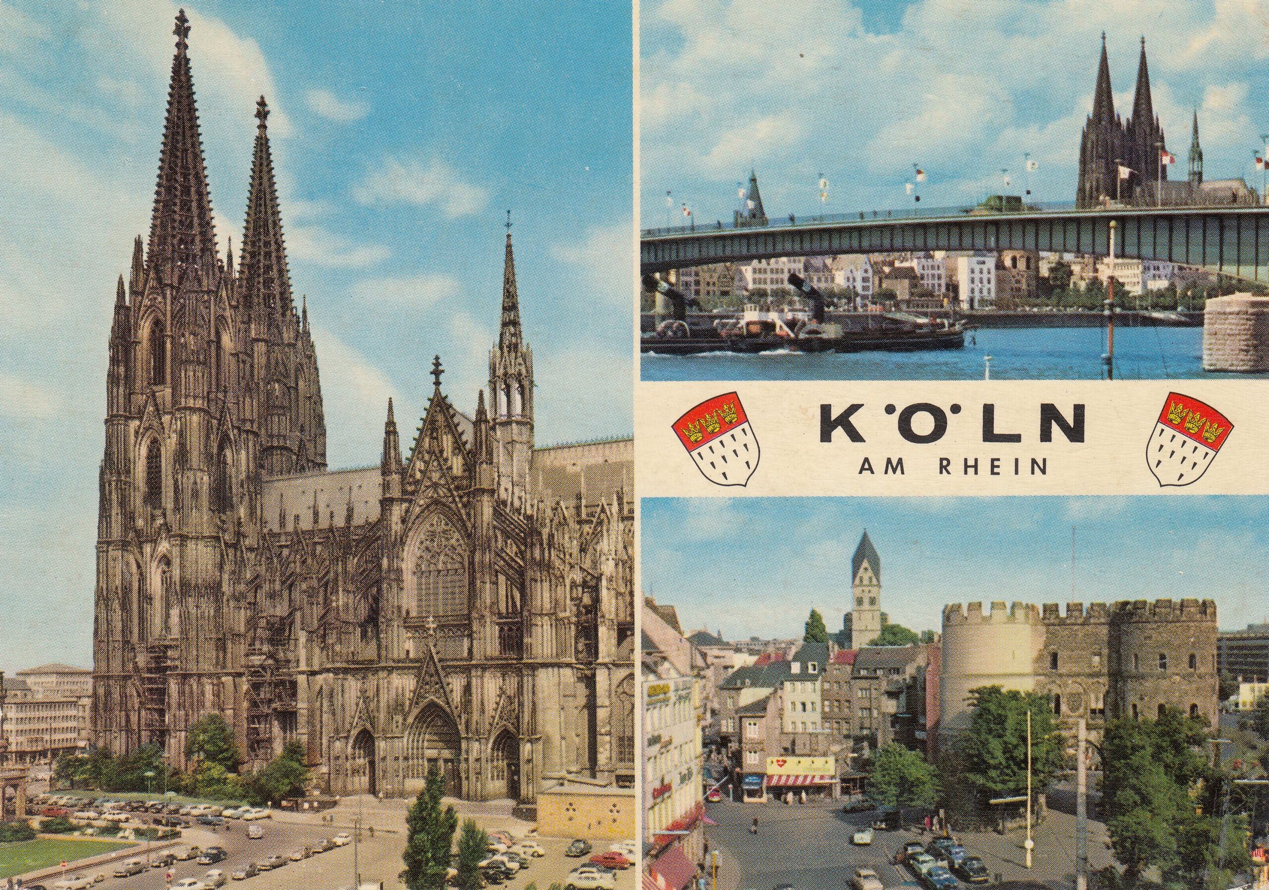 0.928- 22 Krüger Postcard Germany Koln
