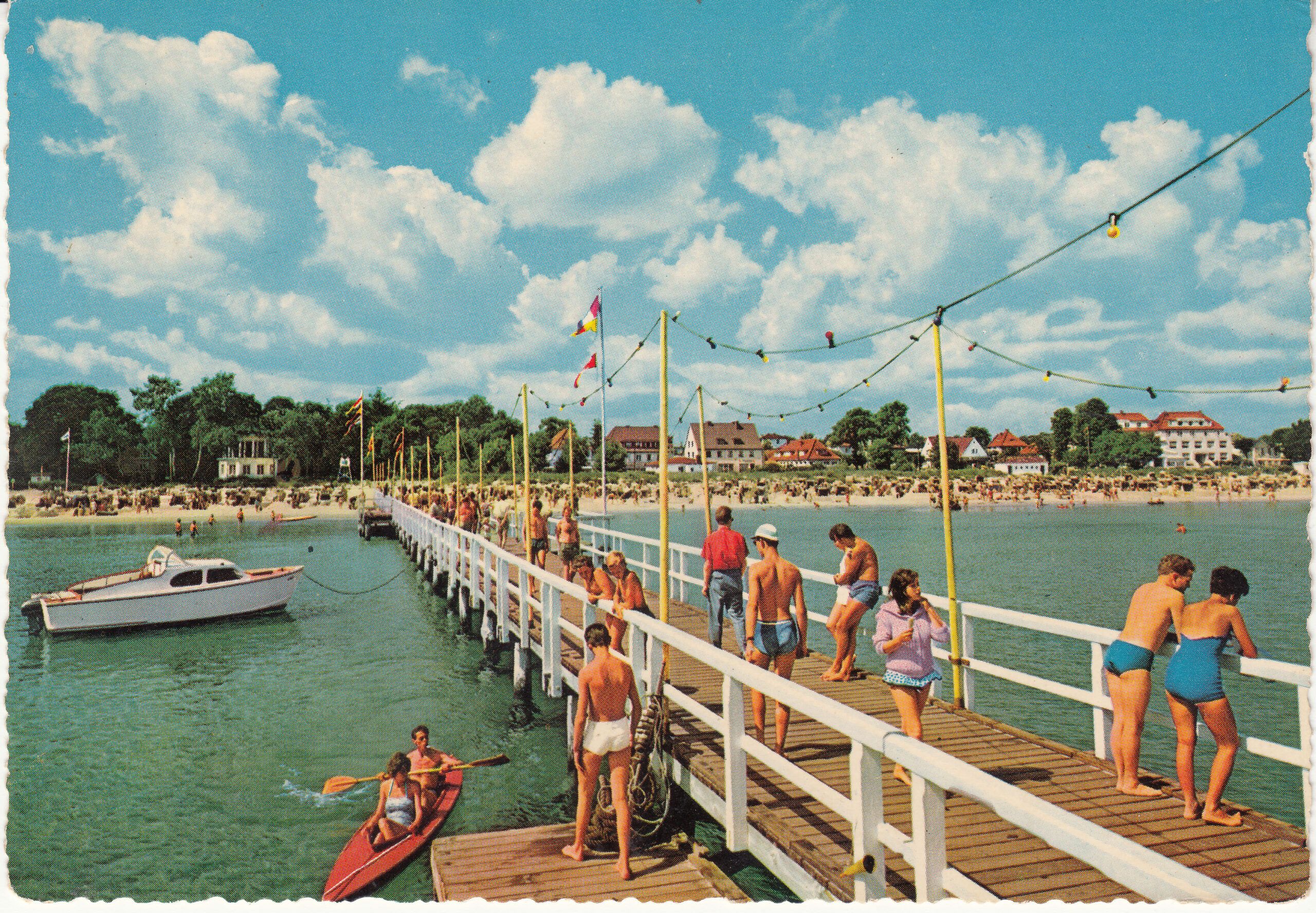 0.932- 1 Krüger Postcard Germany Scharbeutz