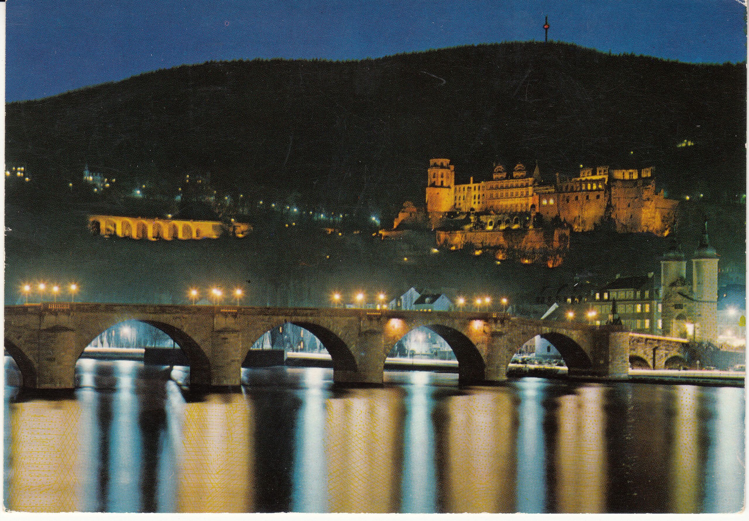 0.938-100.31 Kruger Postcard Germany Heidelberg