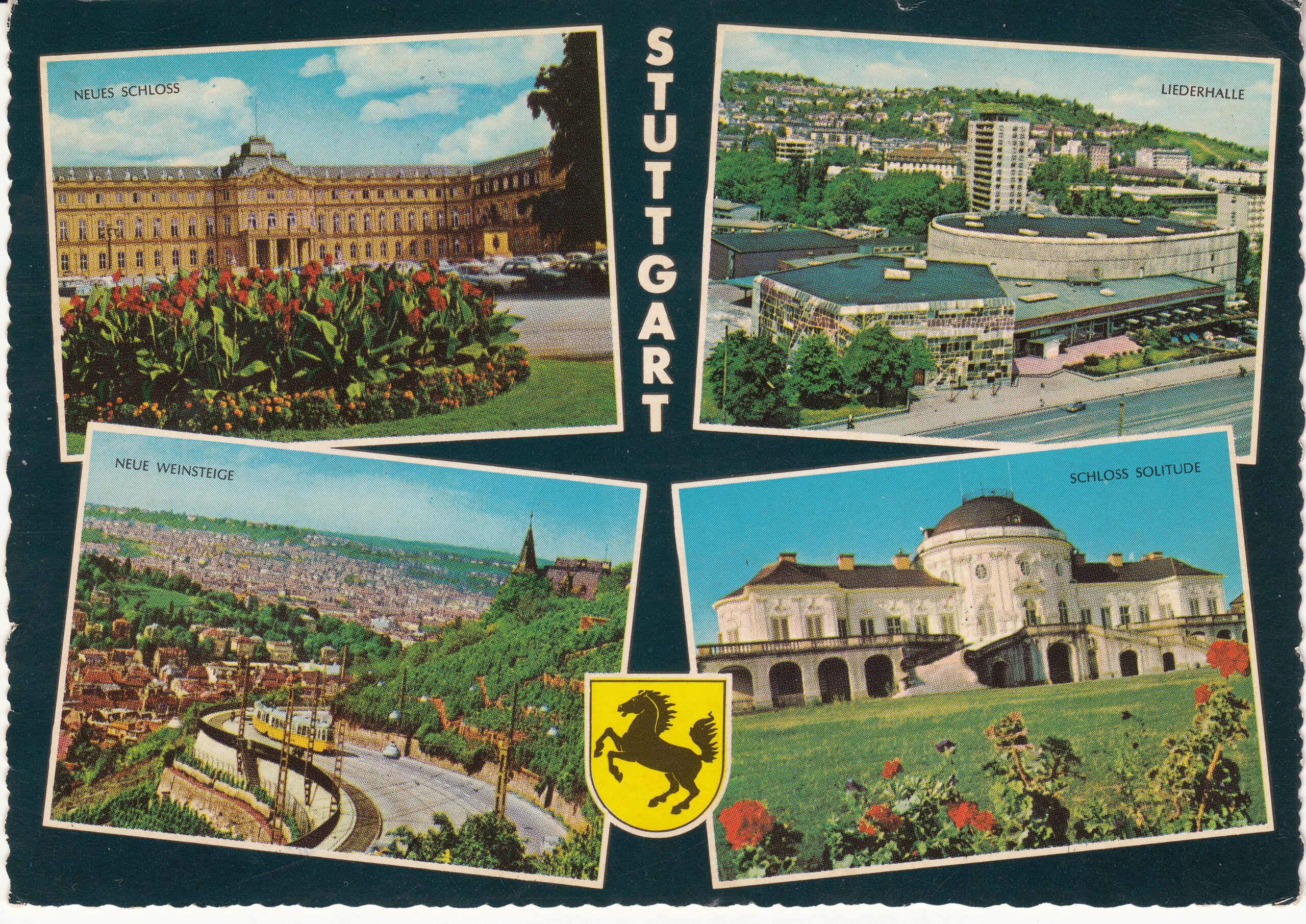 0.939- 36 Krüger Postcard Germany Stuttgart