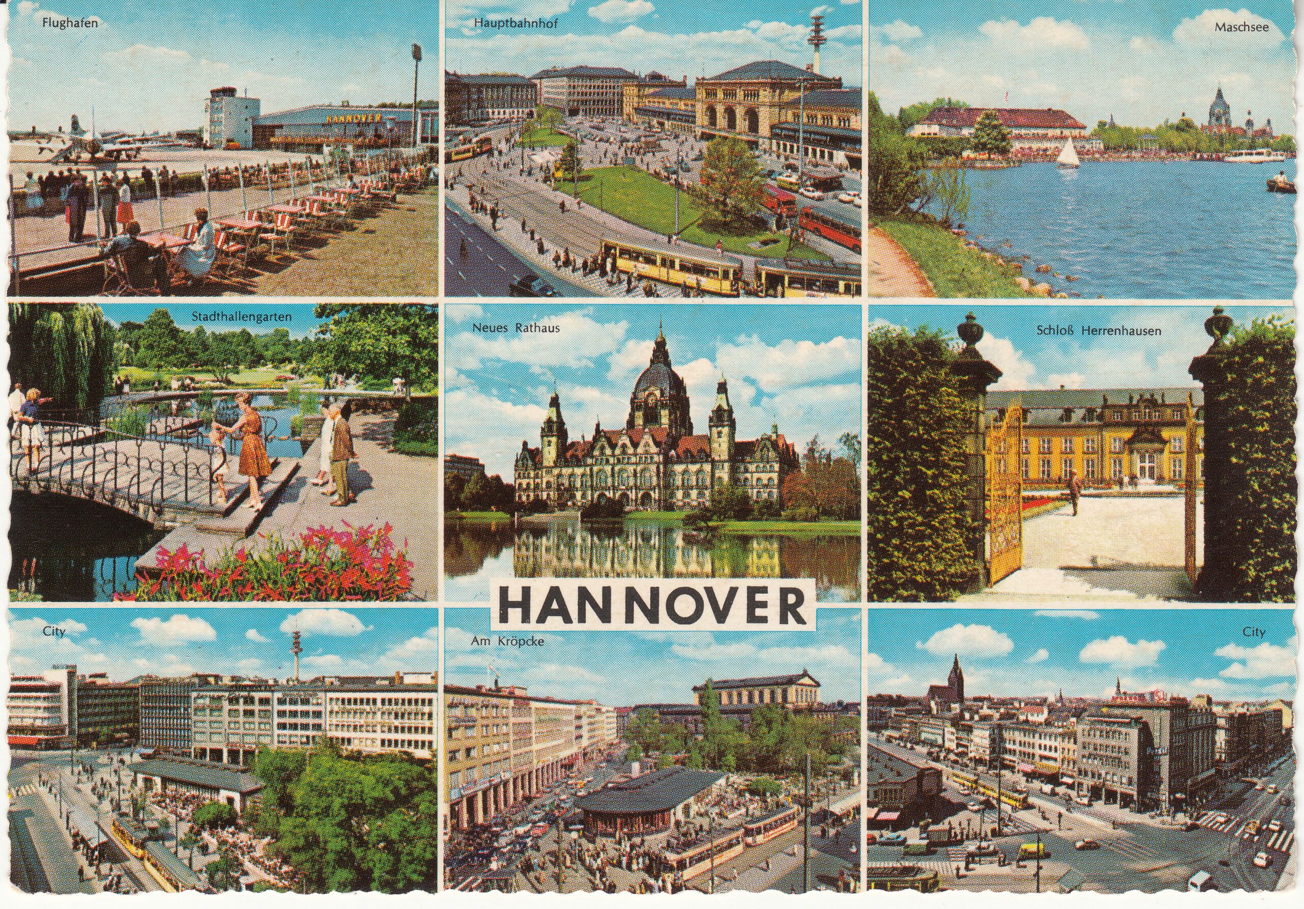 0.943G- 22 Krüger Postcard Germany Hannover