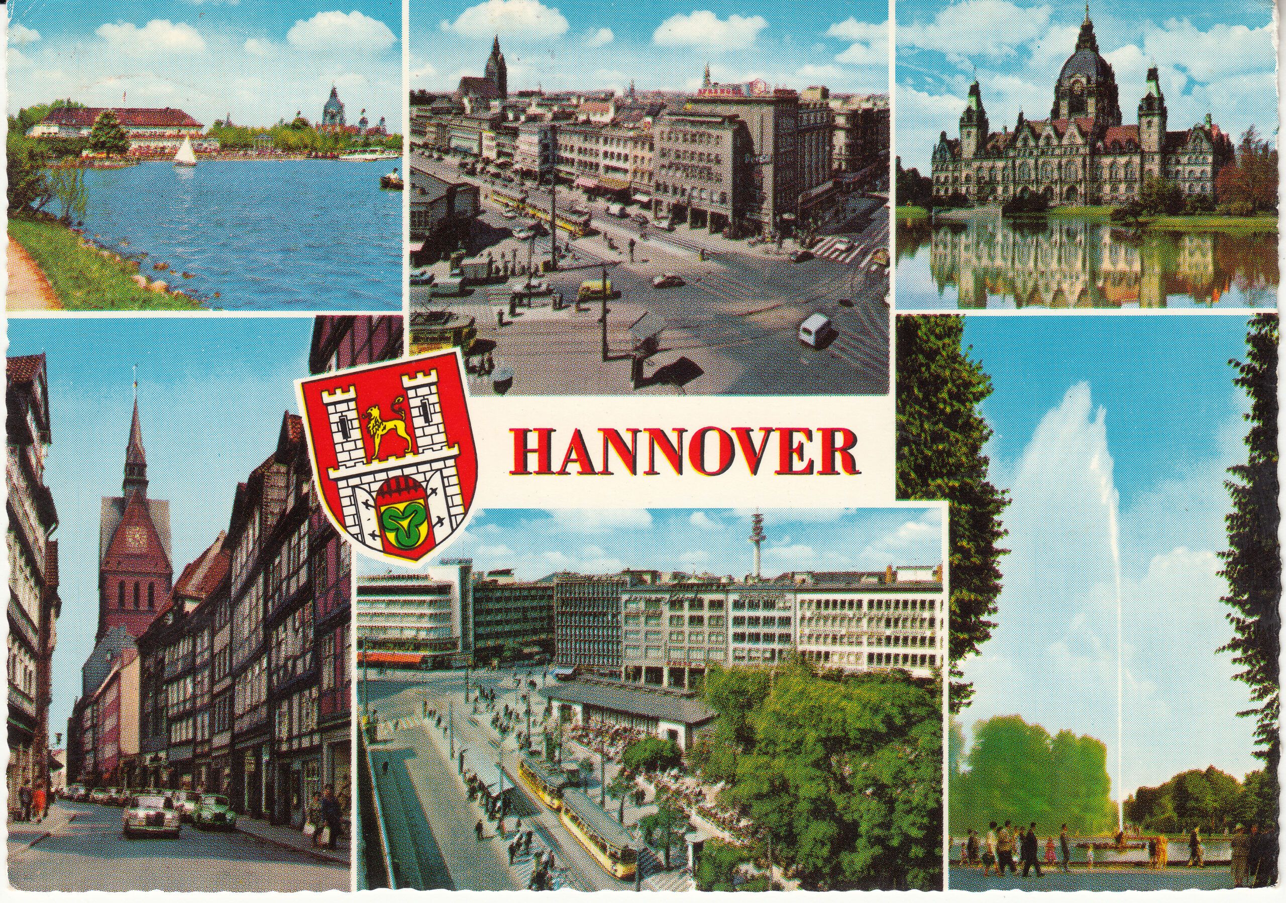 0.943G- 31 Krüger Postcard Germany Hannover