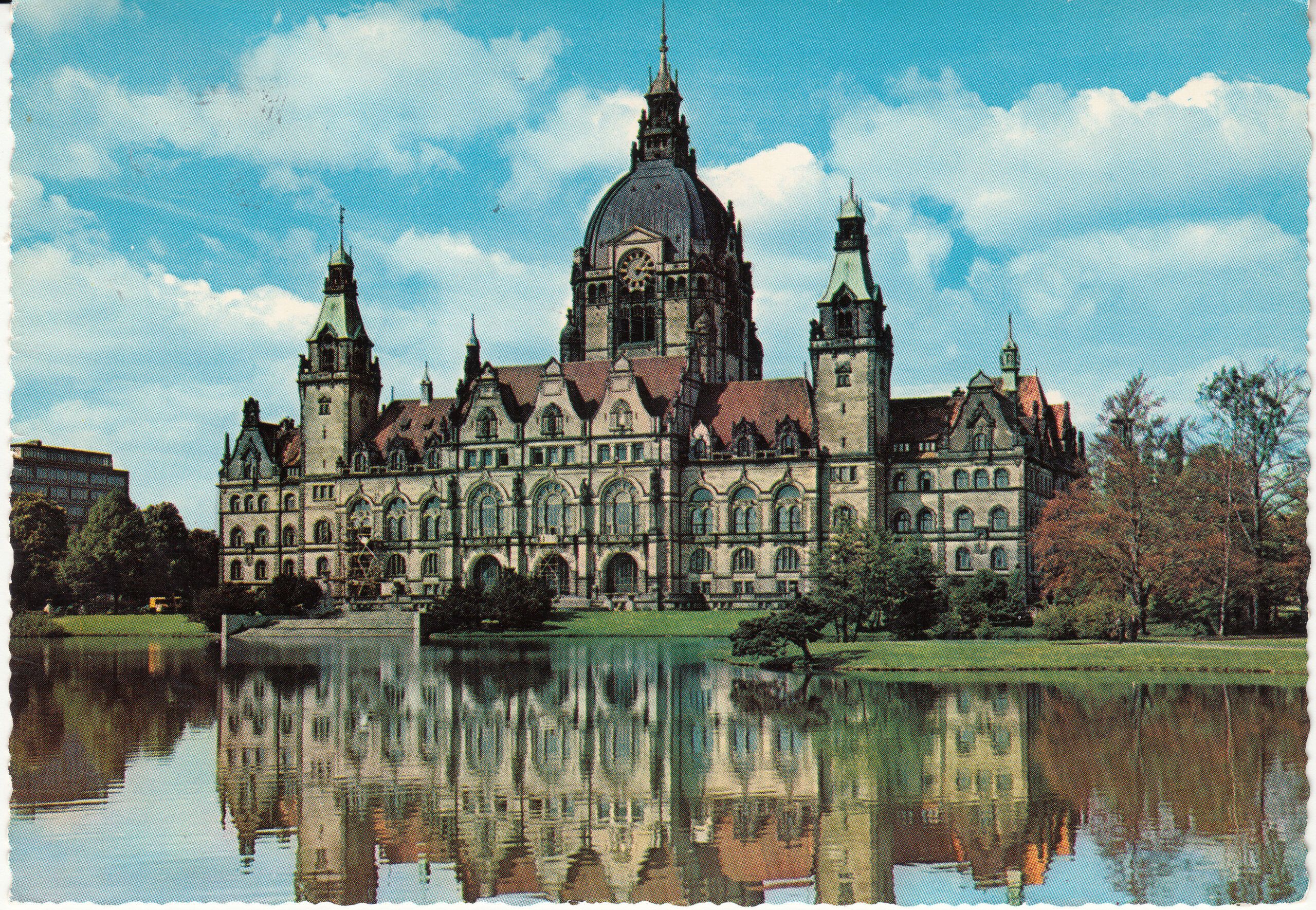 0.943G- 4 Krüger Postcard Germany Hannover