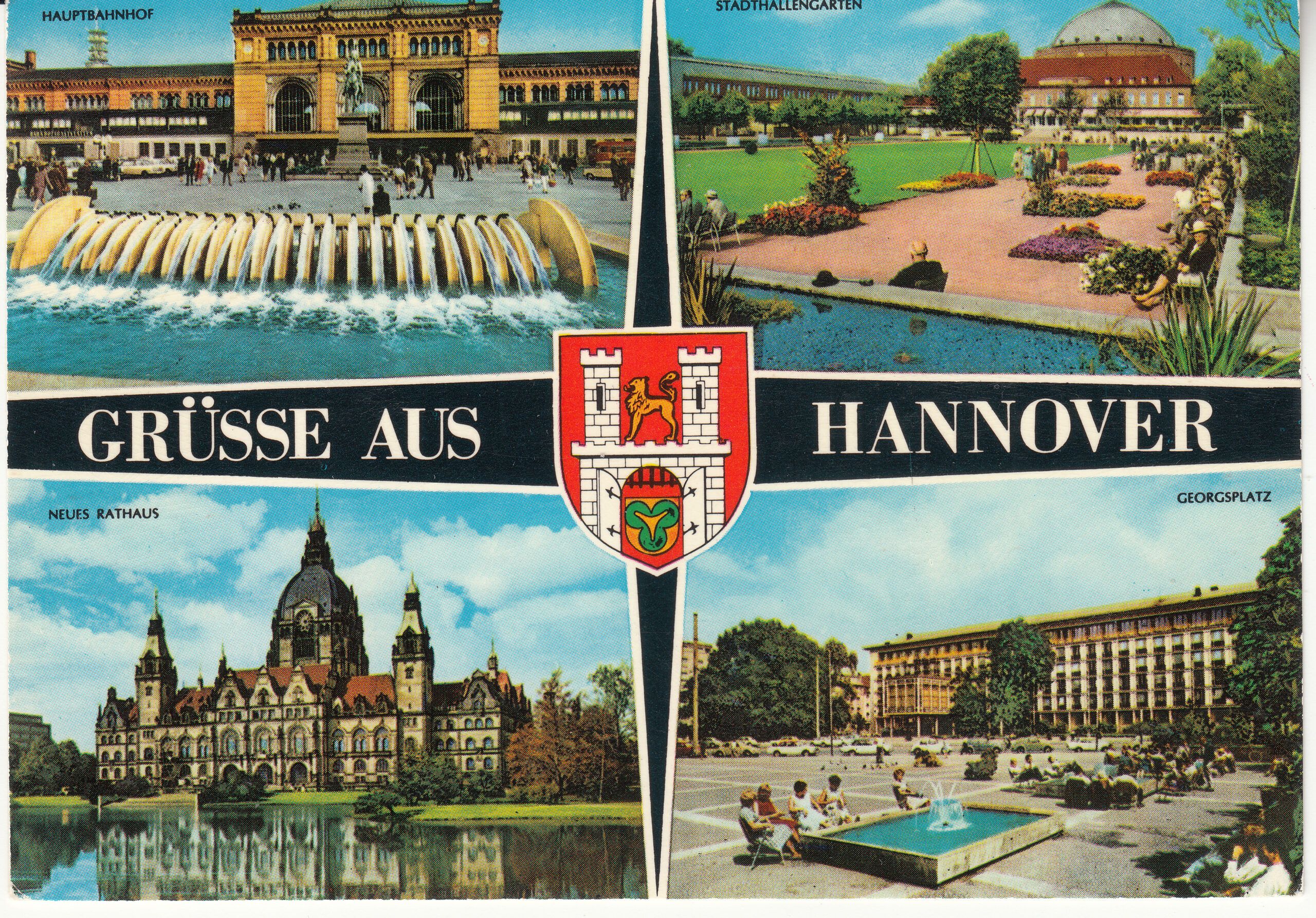 0.943G- 48 Krüger Postcard Germany Hannover
