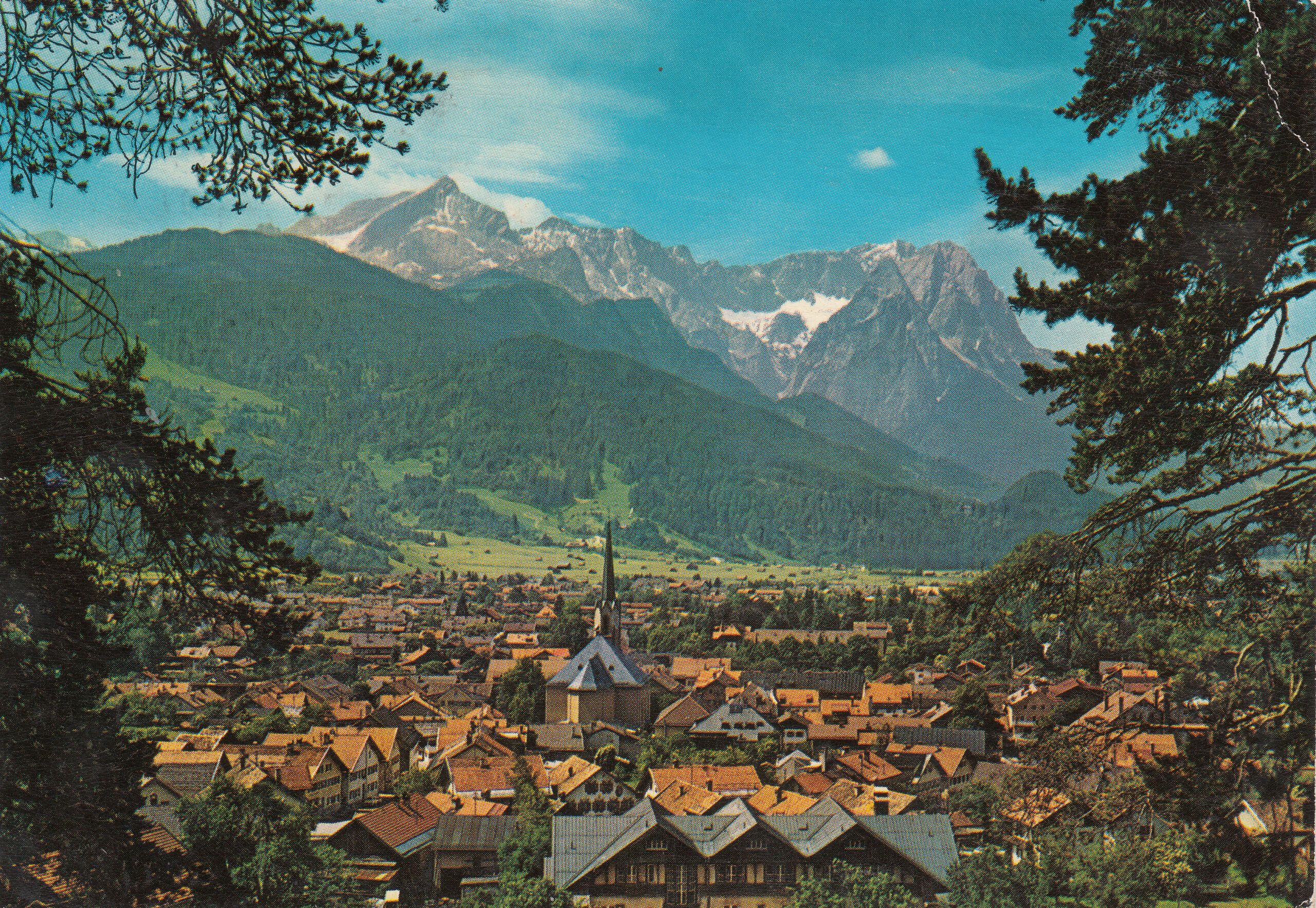 0.954-xxx Krüger Postcard Germany Garmisch