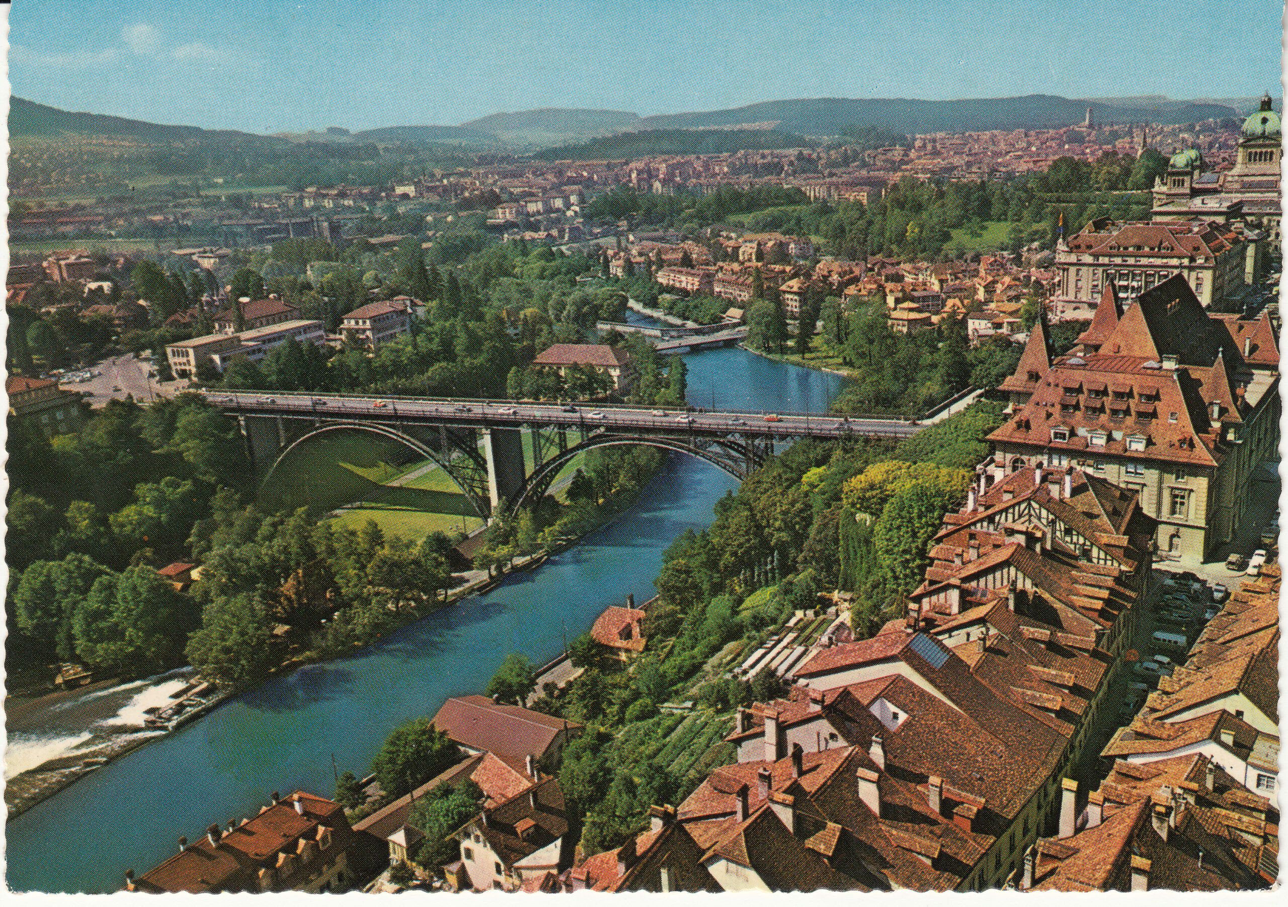 0.948- 5 Krüger Postcard Switzerland Bern