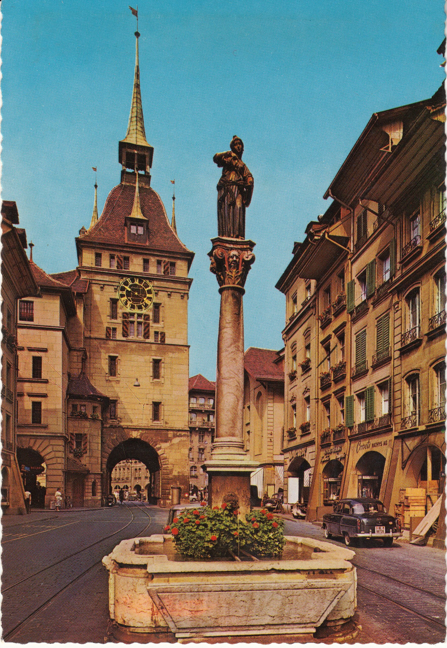 0.948- 7 Krüger Postcard Switzerland Bern