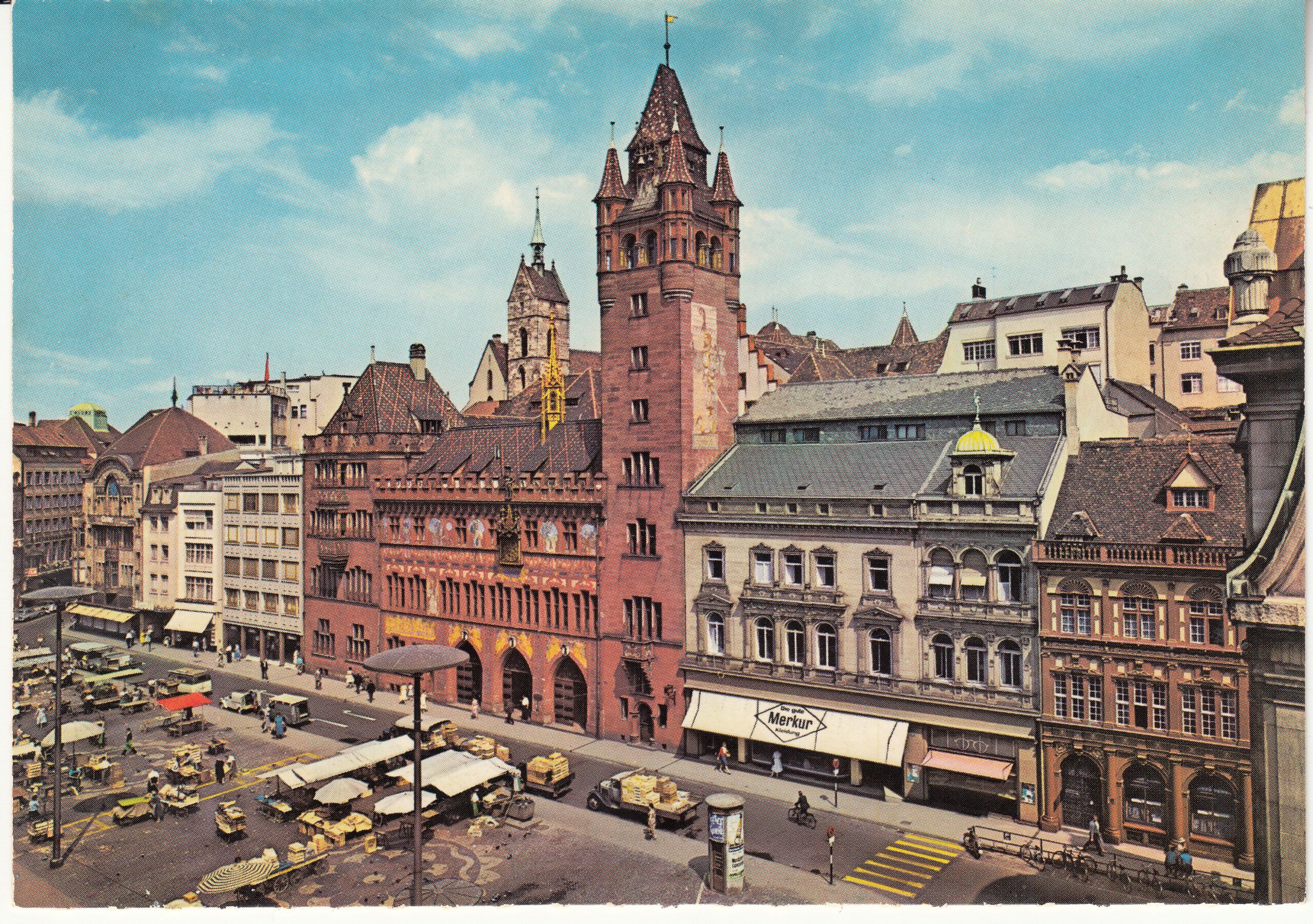 0.949- 6 Krüger Postcard Switzerland Basel