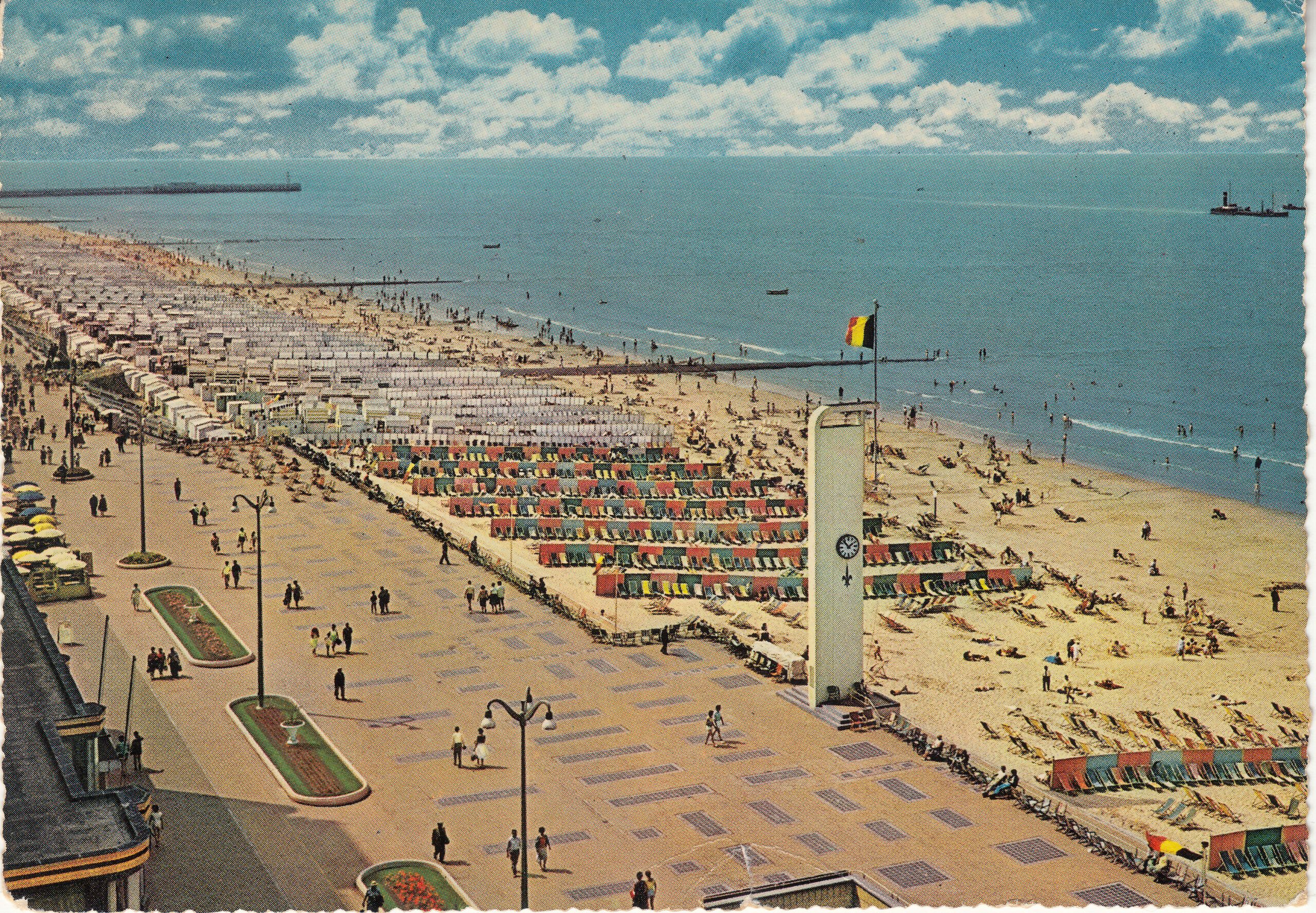 0.959- 2 Krüger Postcard Belgium Blankenberge