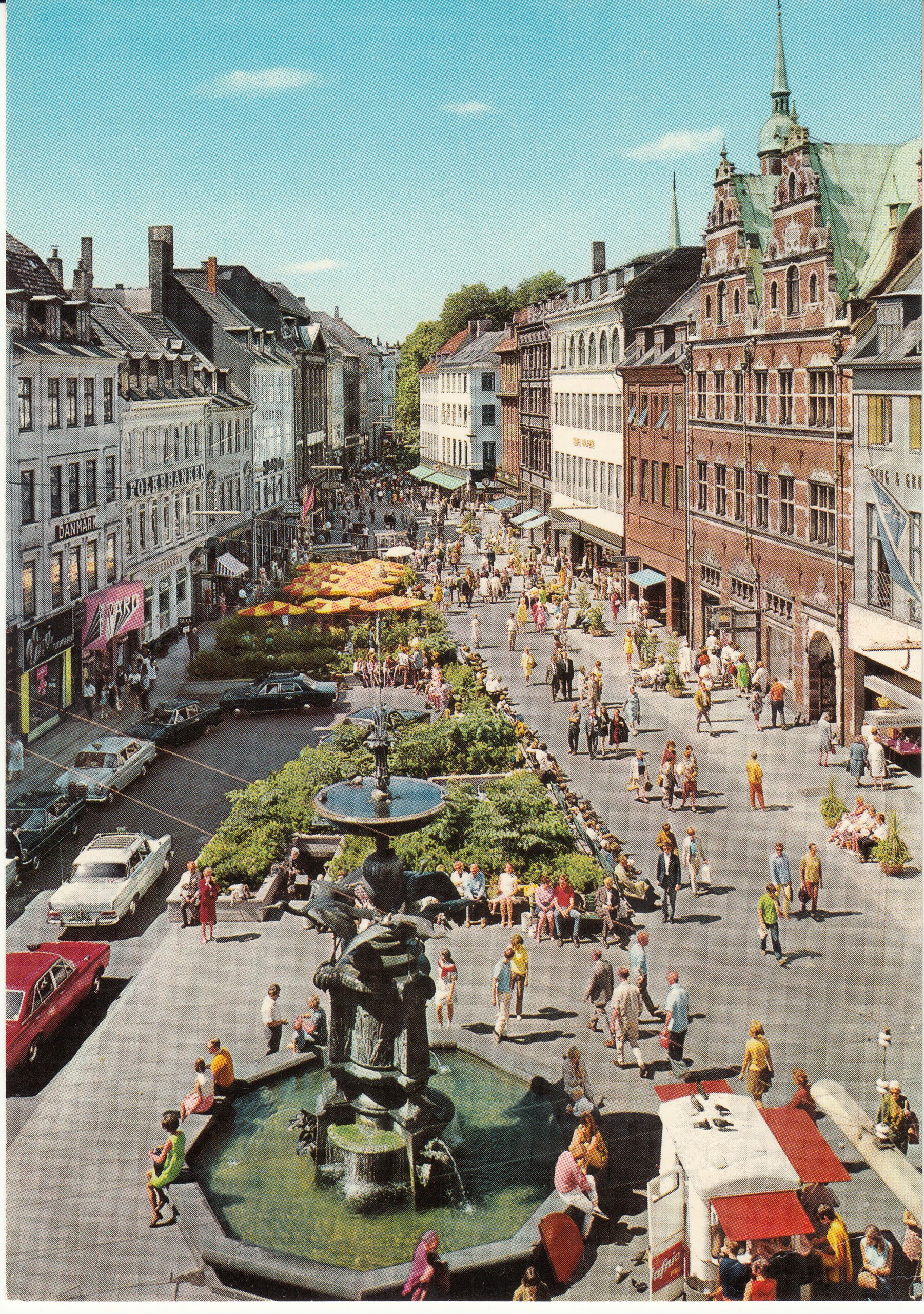 0.989- 60 Krüger Postcard Denmark Copenhagen