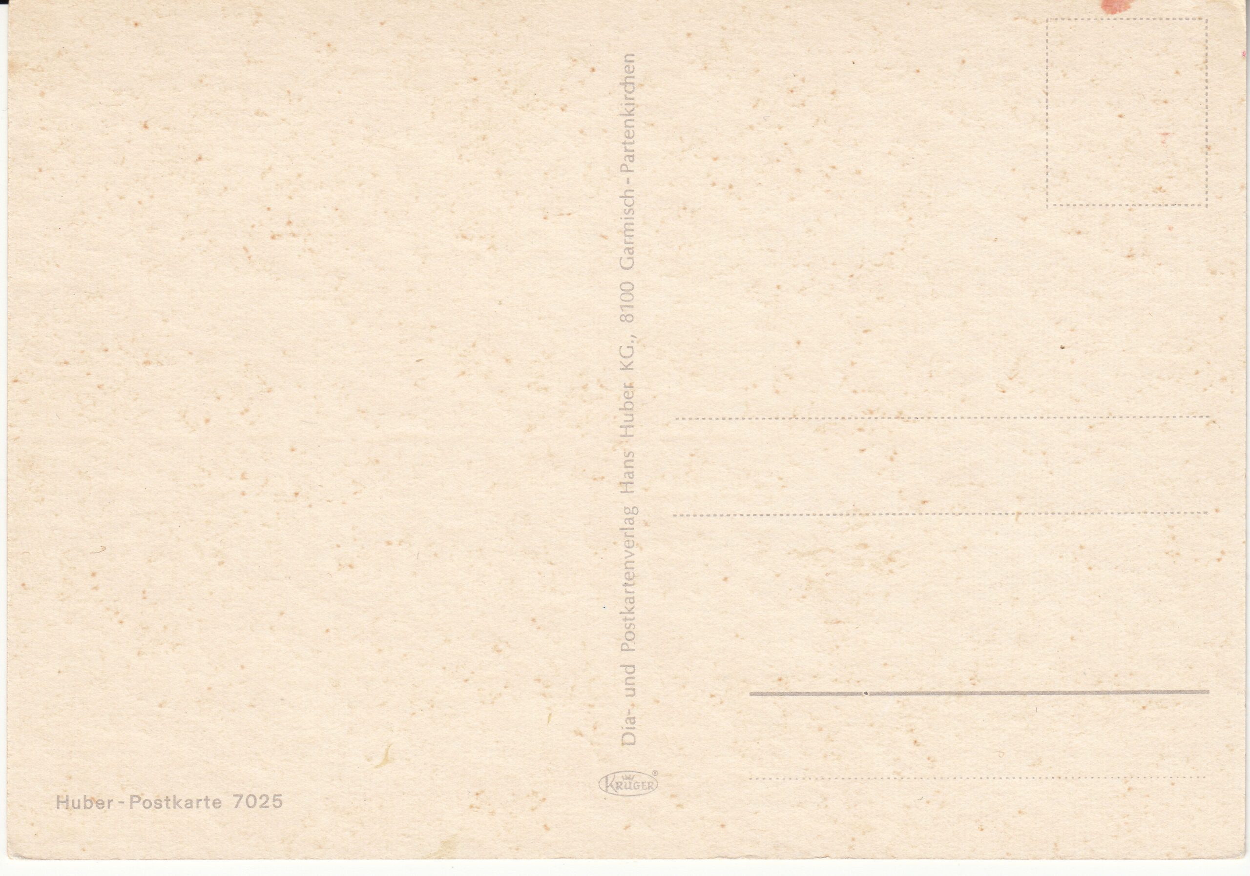 1.195- 11 Krüger-Huber Postcard Germany Bayerische Königsschlösser Alpenfart 7025_0001