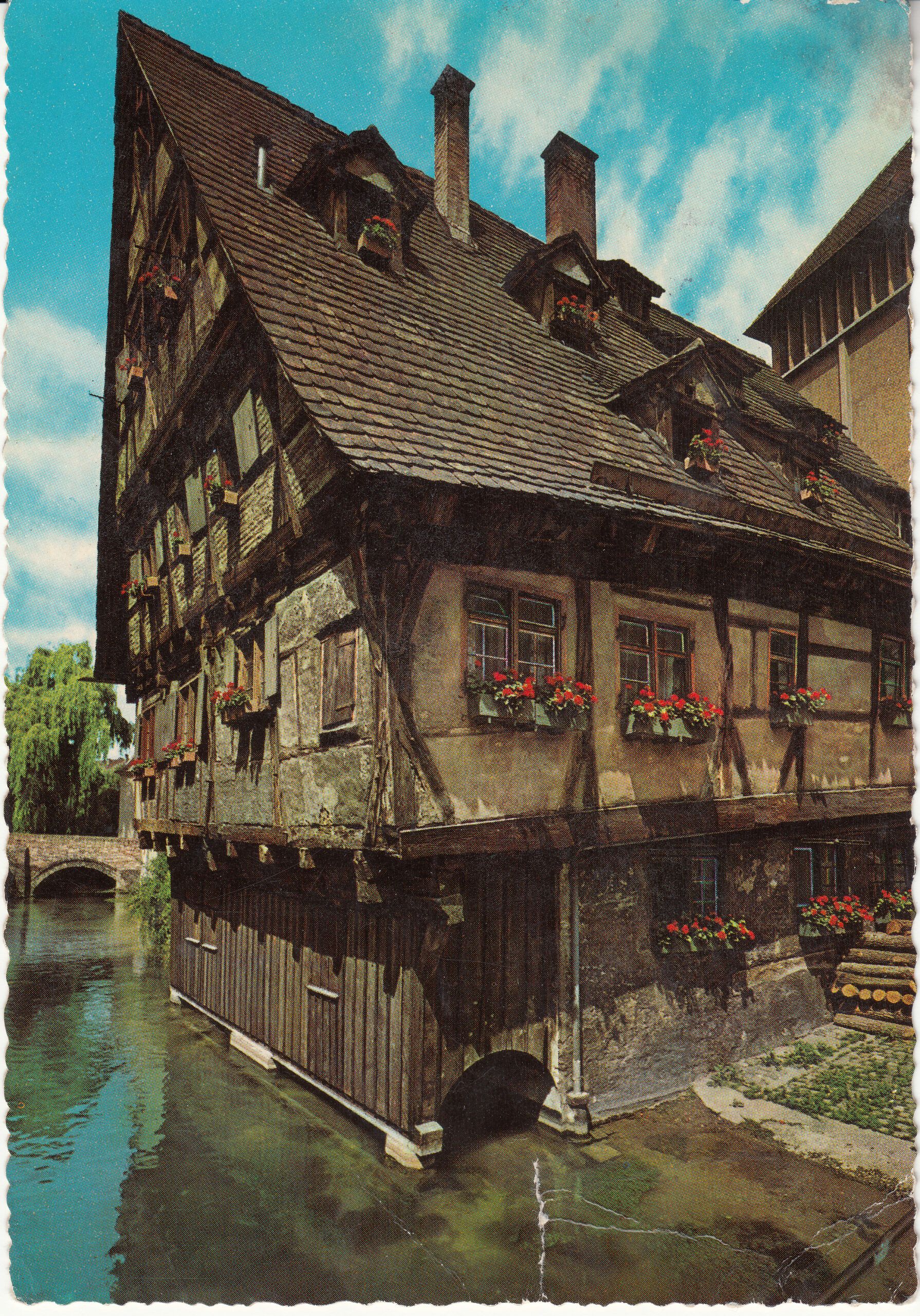 0.709- 3 Krüger Postcard Germany Ulm
