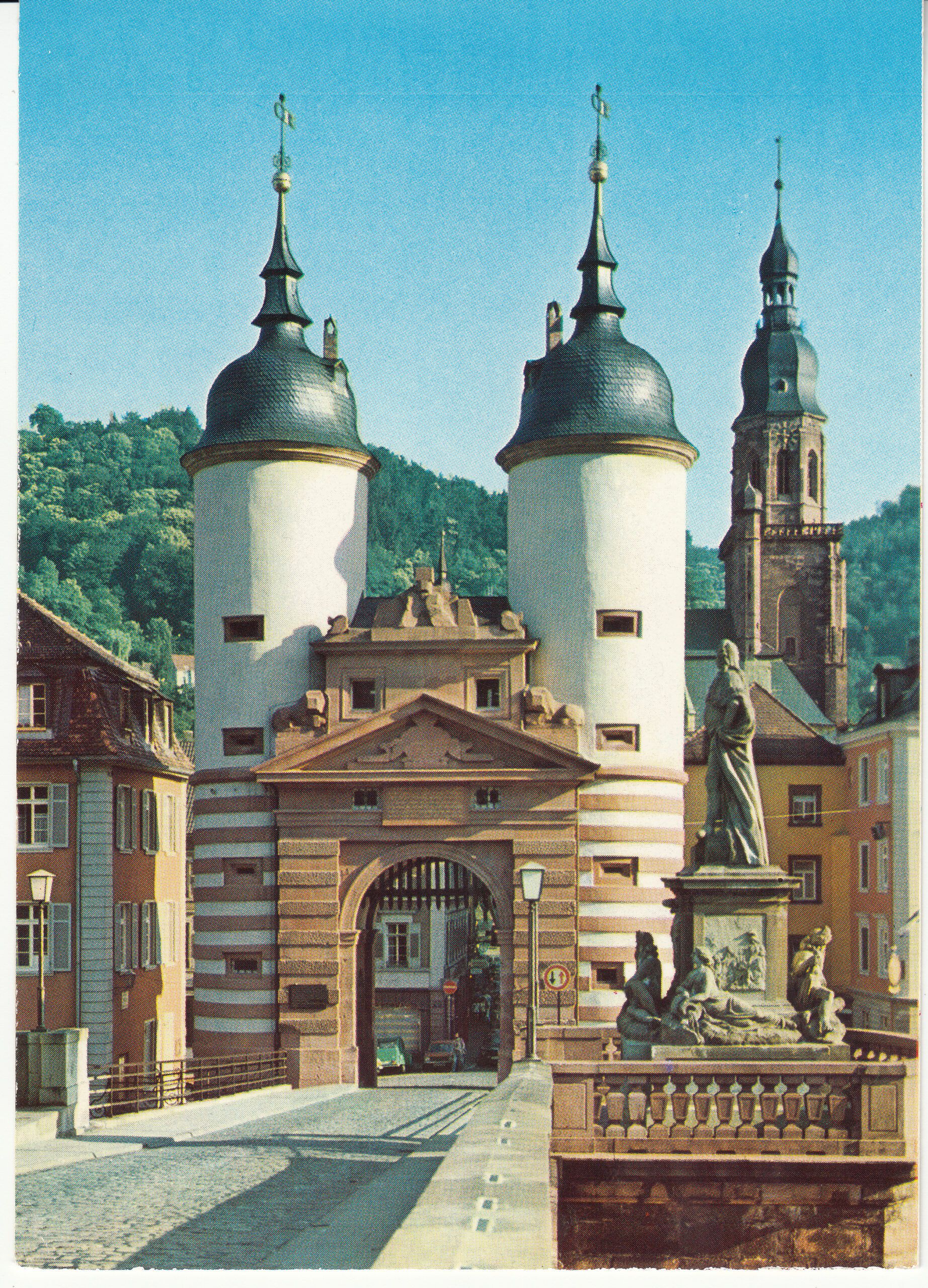 0.938-108.31 Krüger Postcard Germany Heidelberg