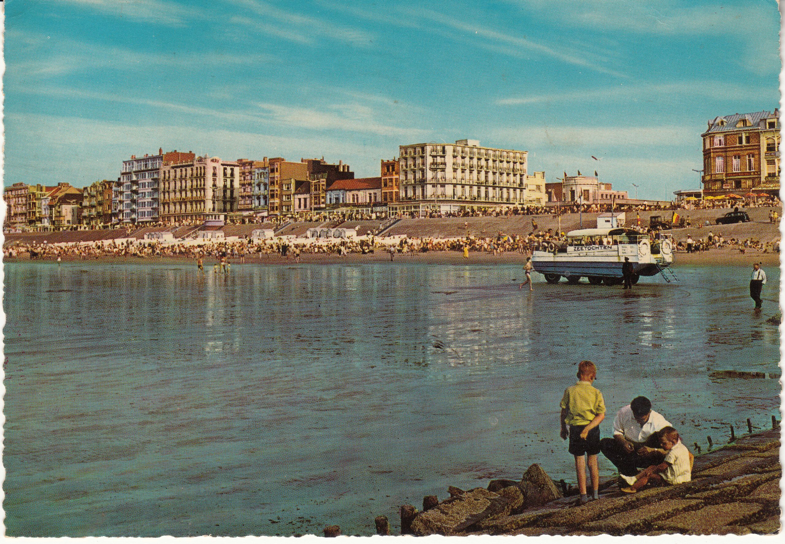 0.960- 5 Krüger Postcard Belgium Knokke
