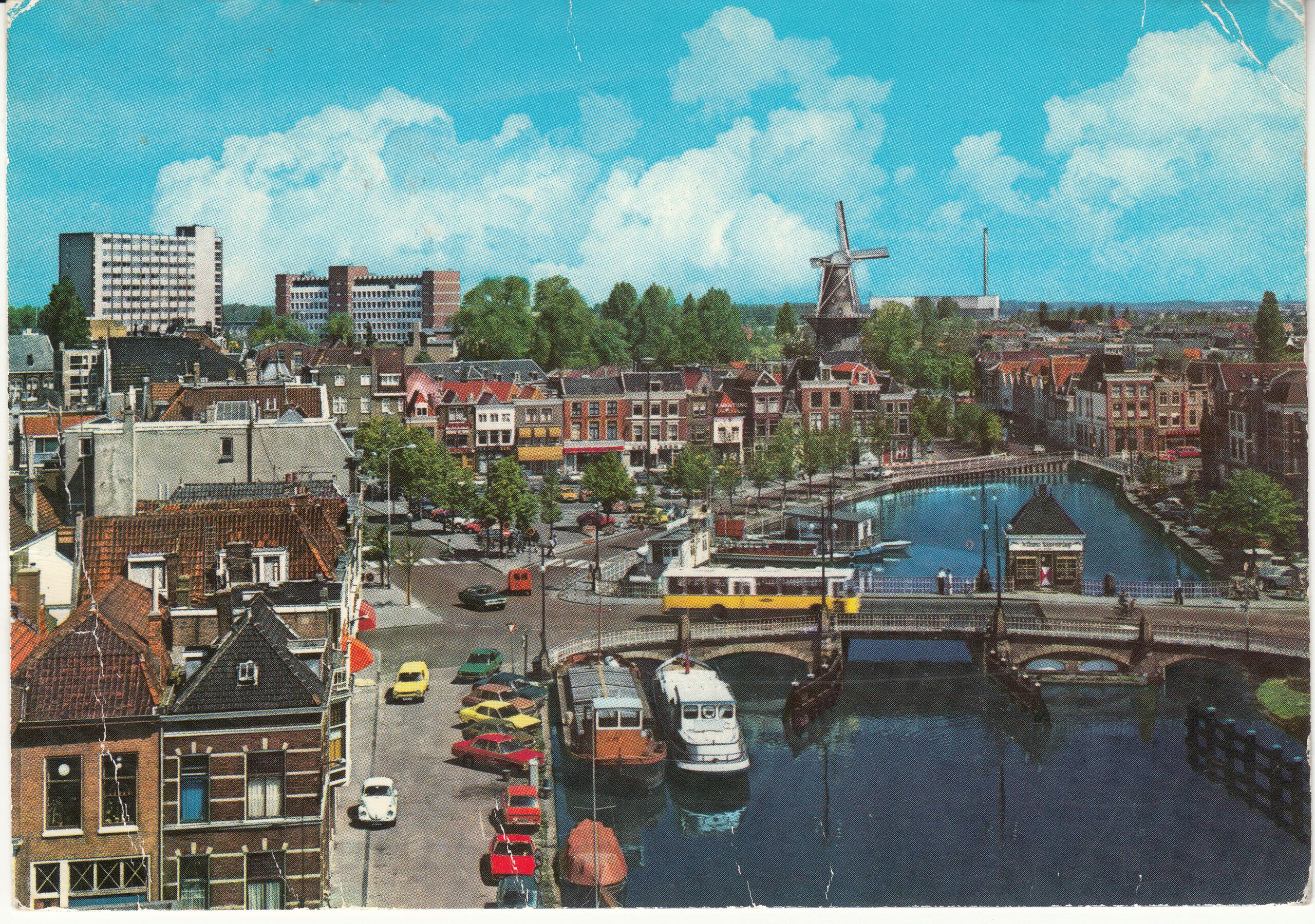 1.008- 18.51 Krüger Postcard Netherlands-Holland Leiden