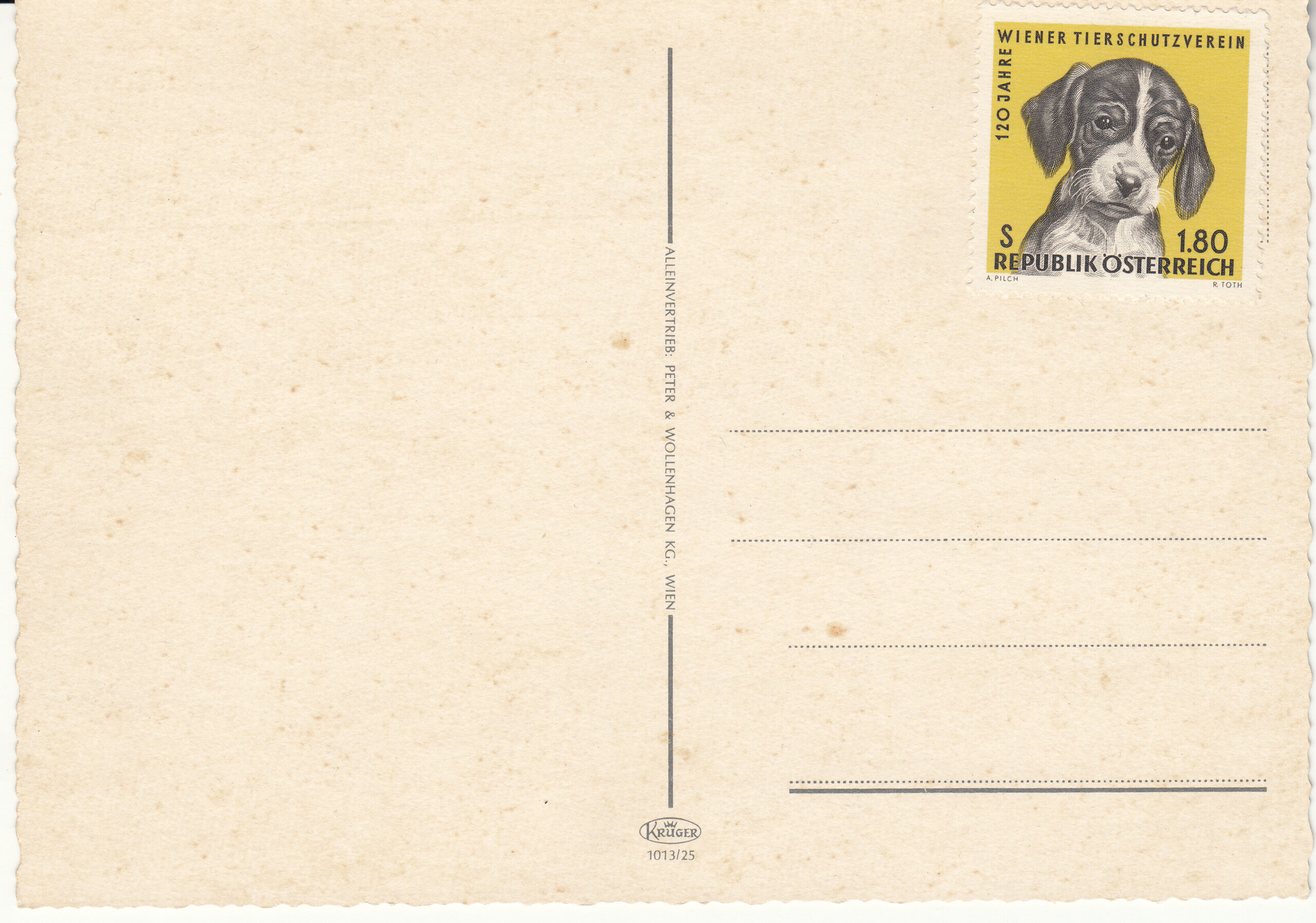 1.013- 25 Krüger Postcard Austria Wien_0001