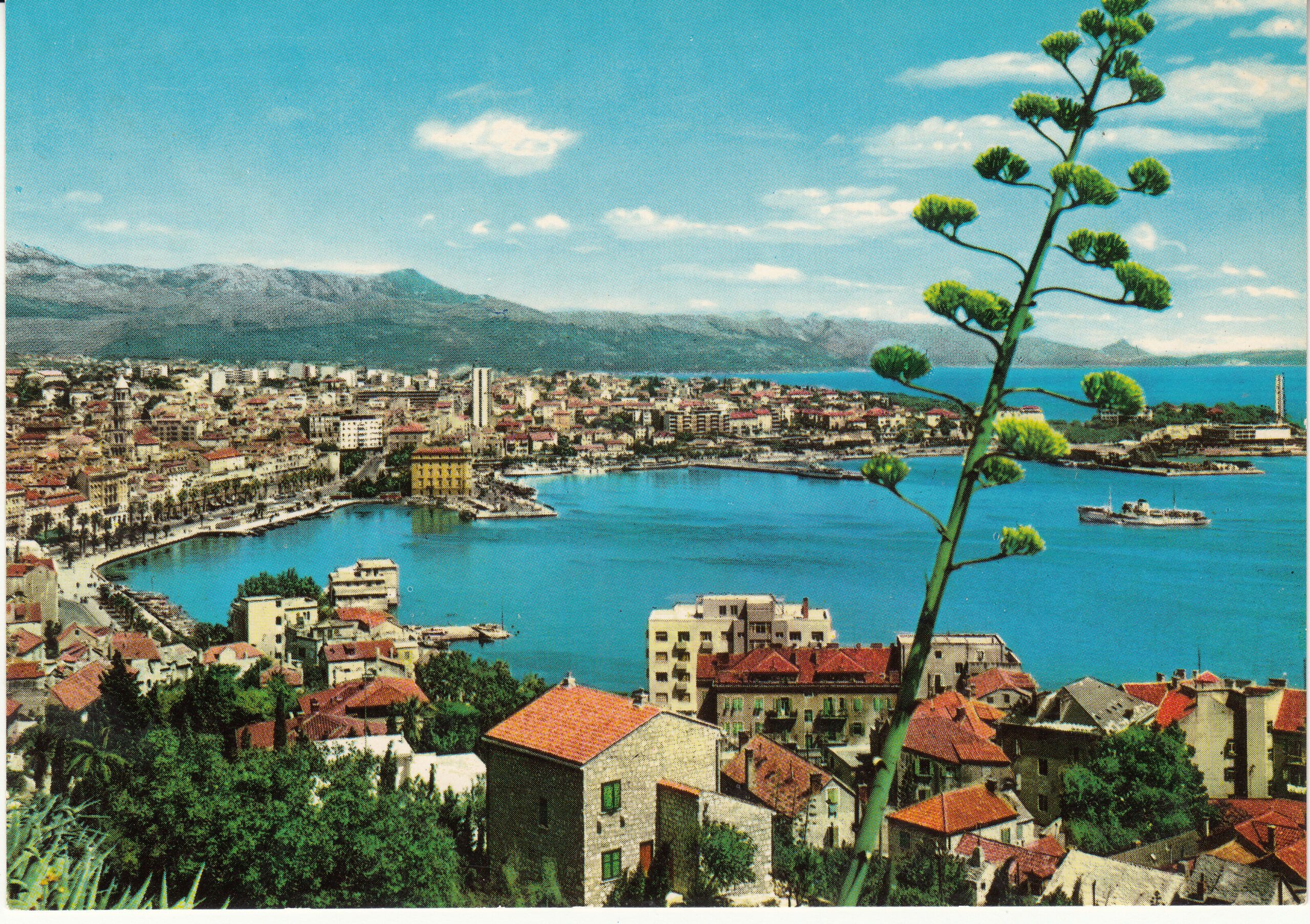 1.021C- 9 Krüger Postcard Croatia Split