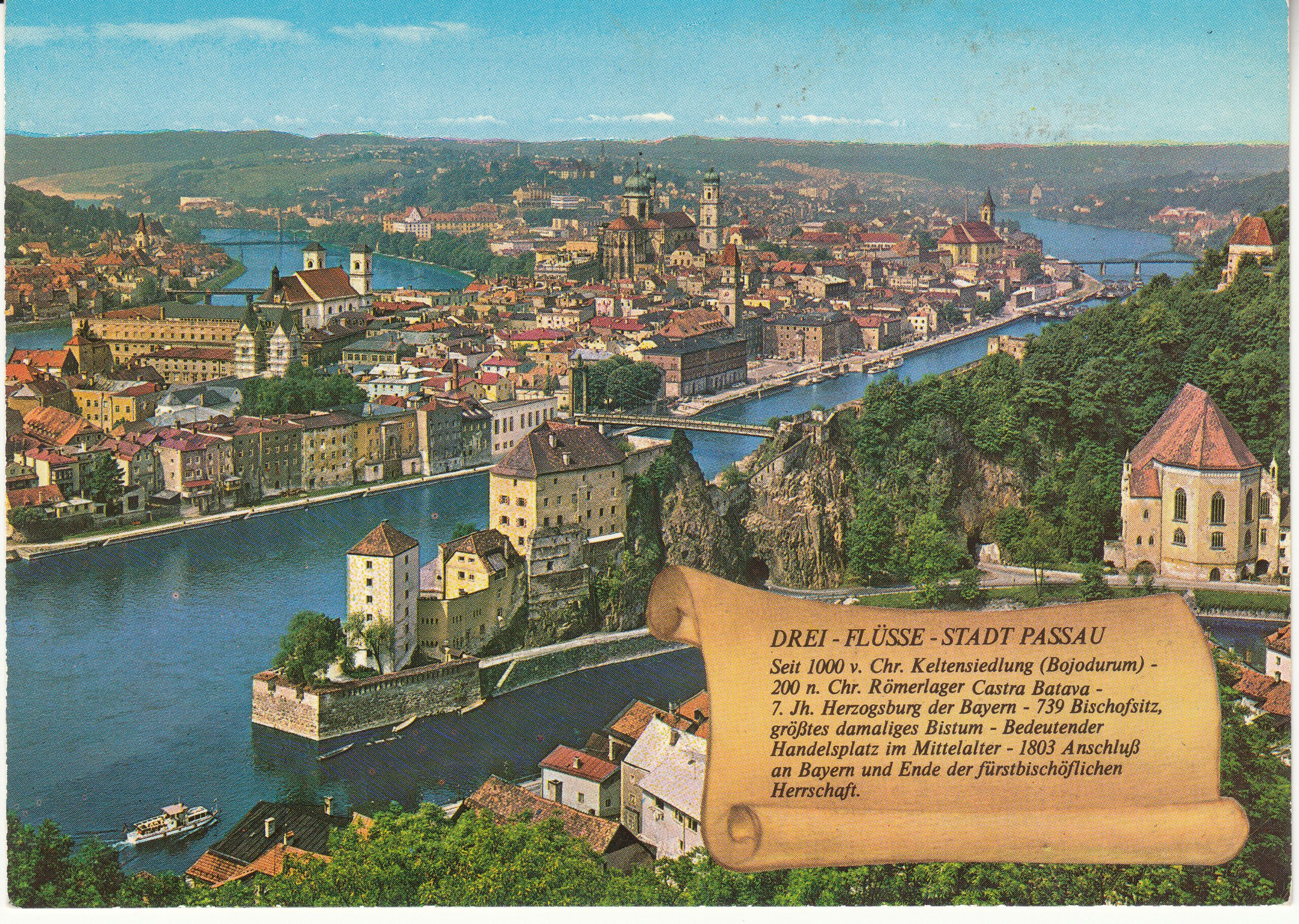 1.051- 1.31 Krüger Postcard Germany Passau