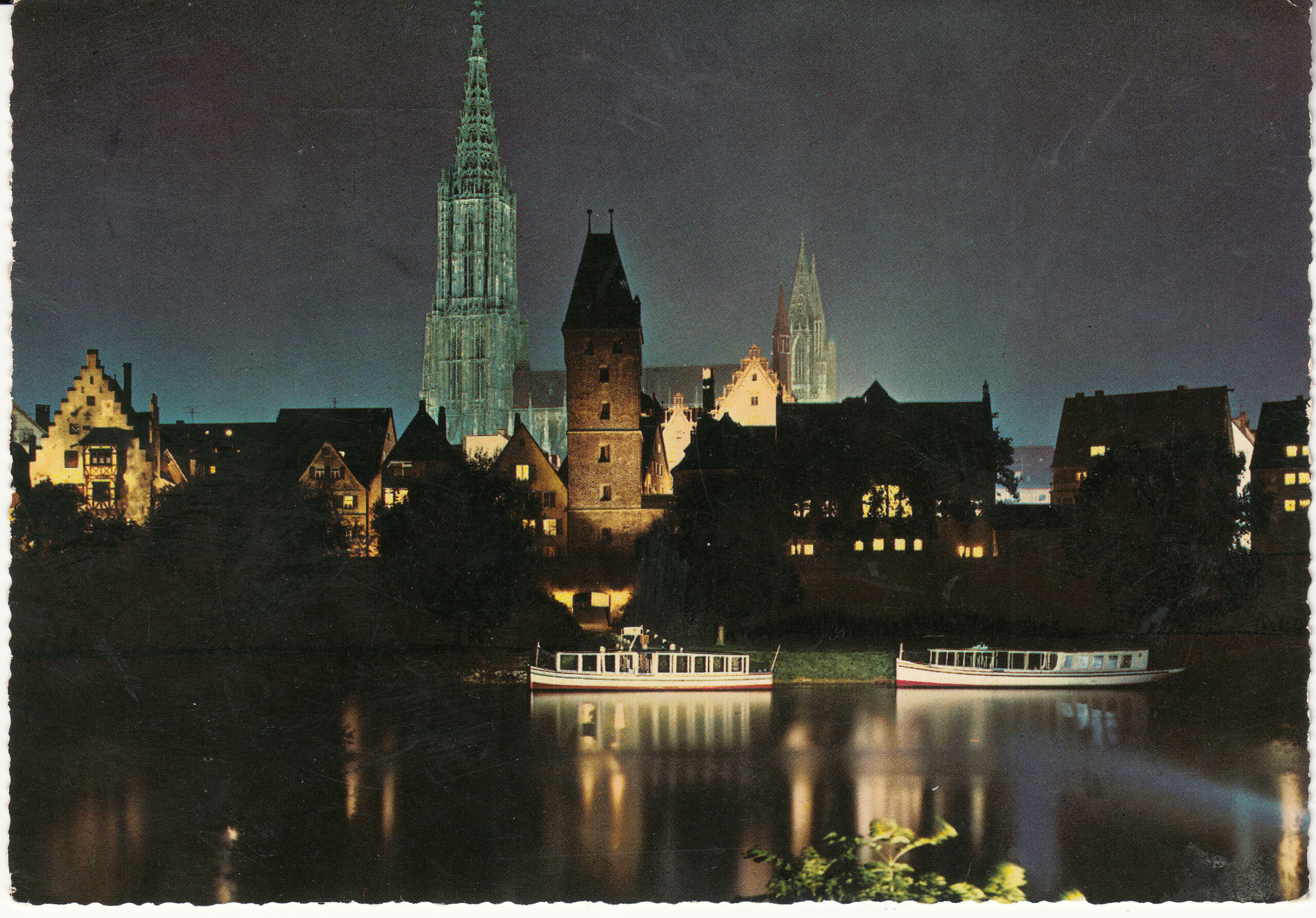 0.709- 12 Krüger Postcard Germany Ulm