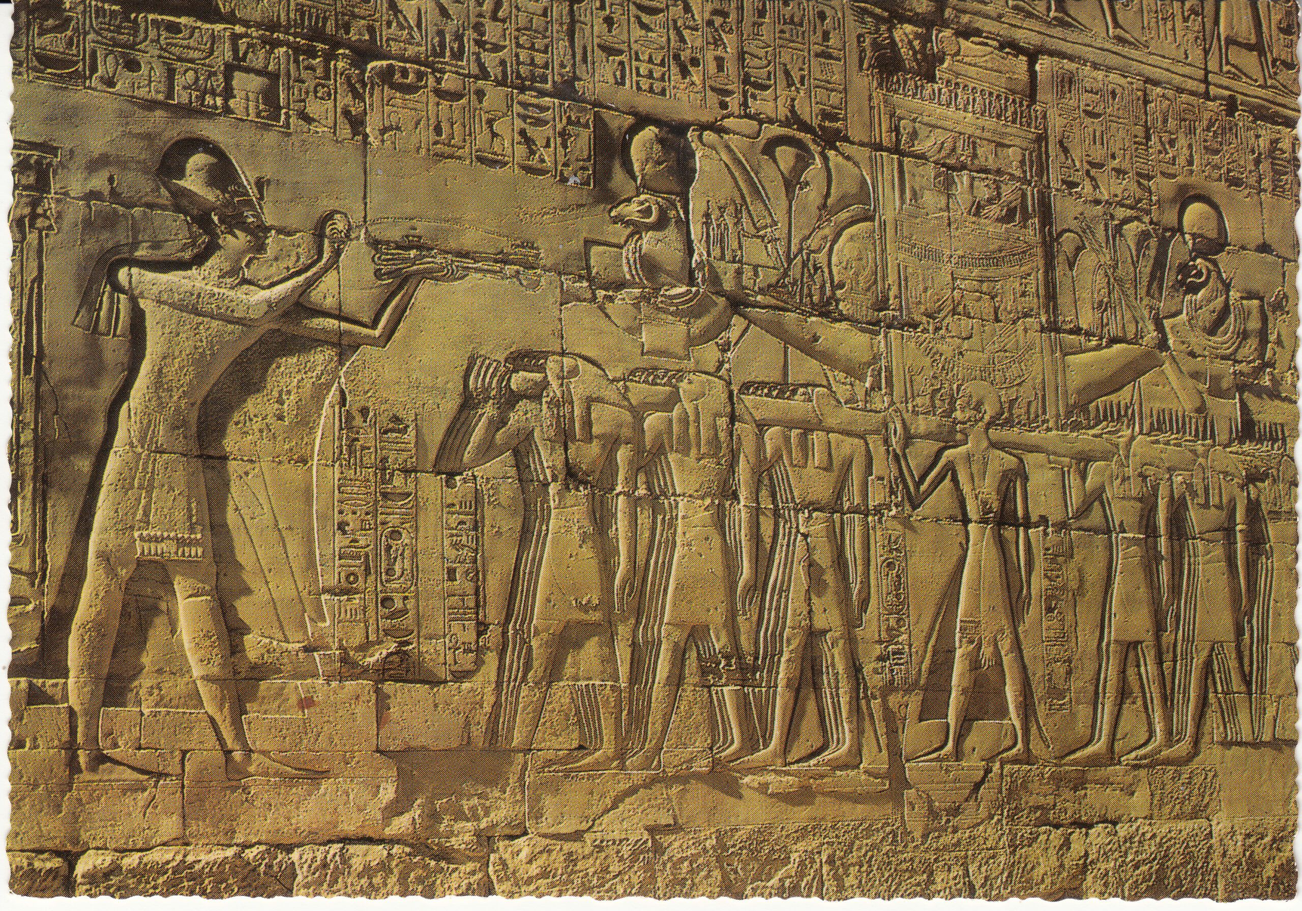 0.747- 52 Krüger Postcard Egypt Luxor