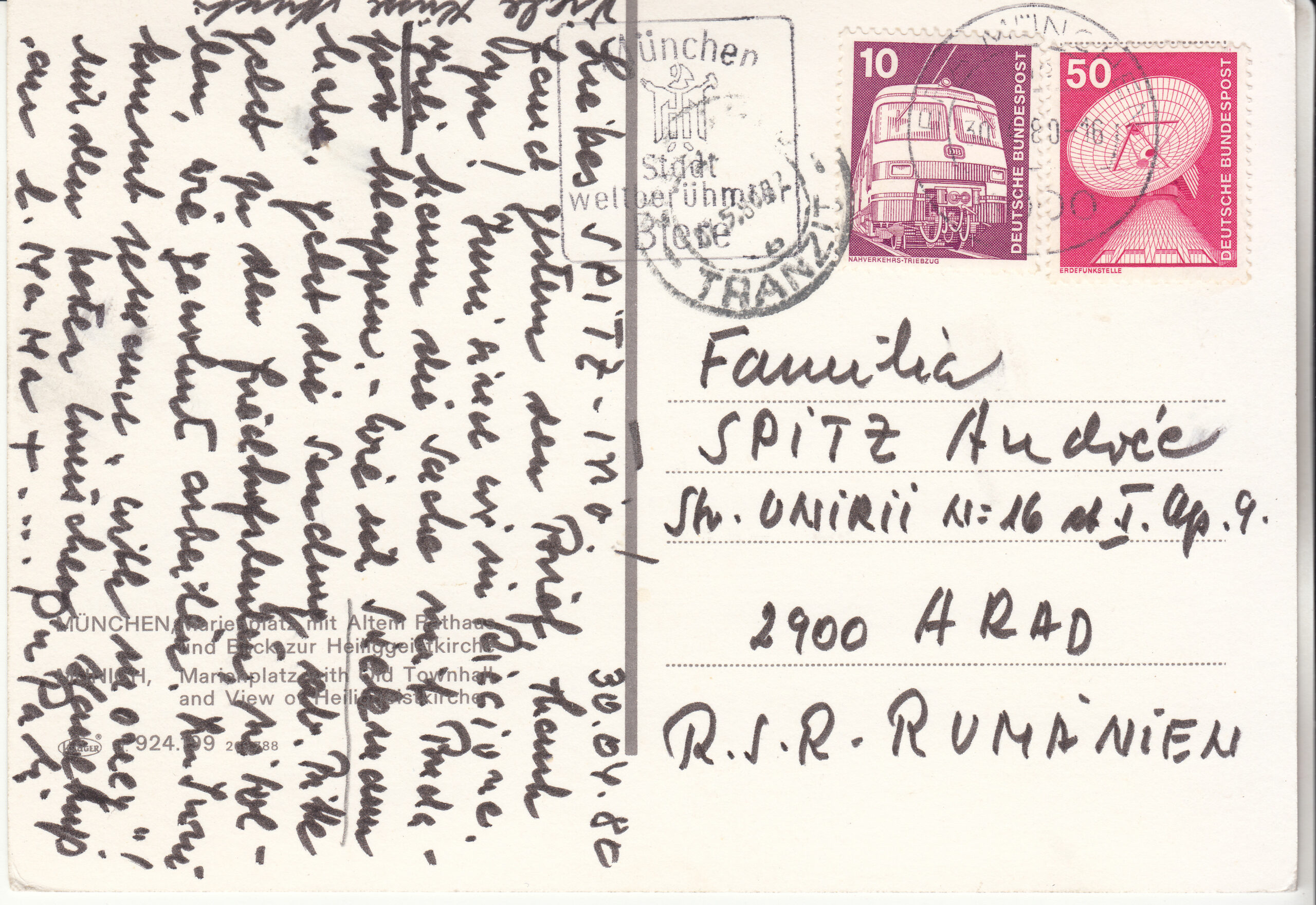 0.924-199.31 Kruger Postcard Germany Munchen_0001