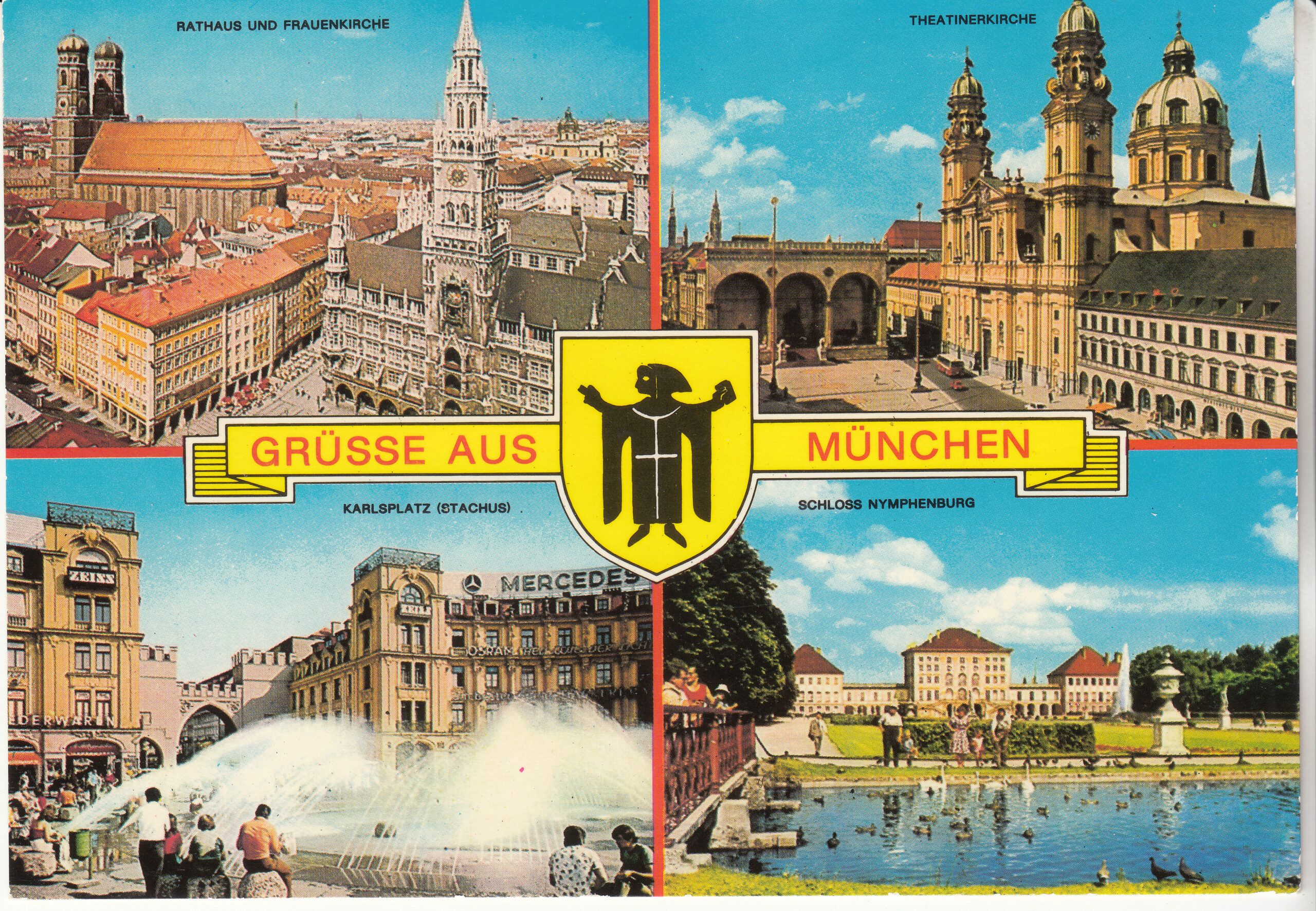 0.924-525.31 Krüger Postcard Germany München