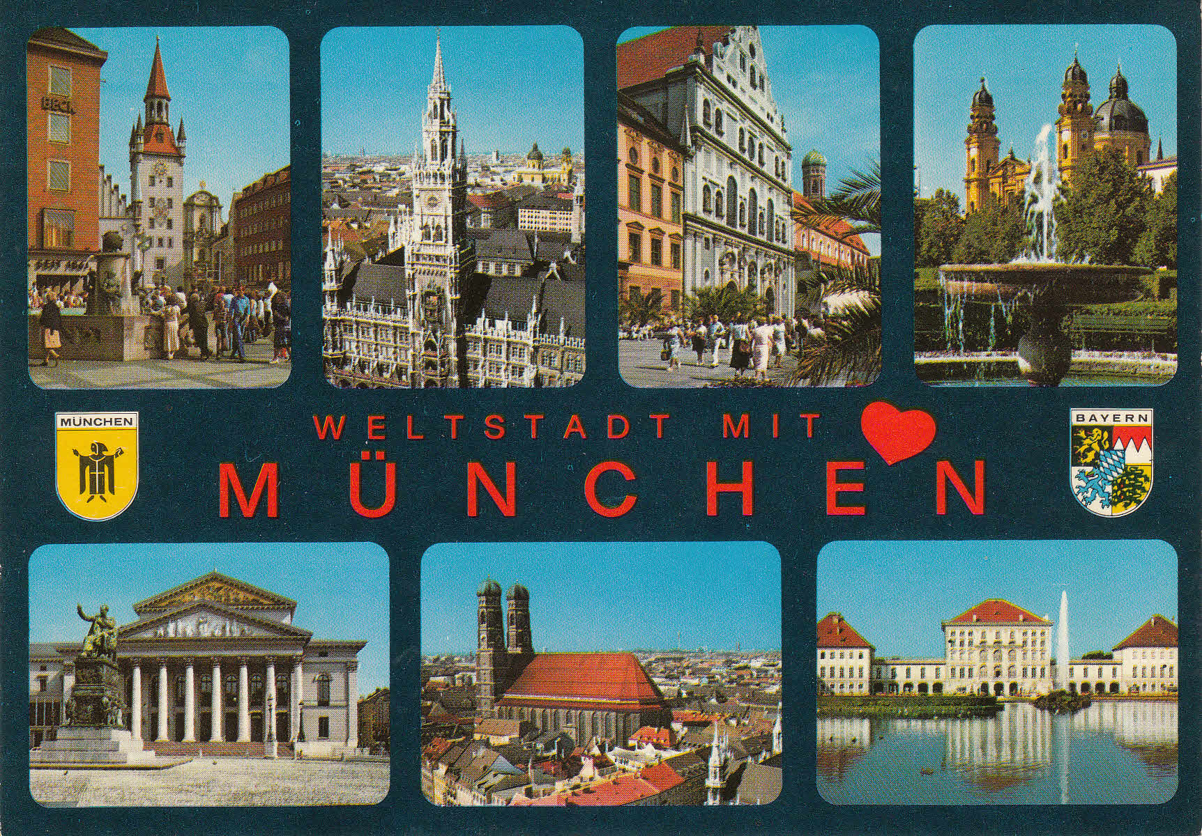 0.924-533.31 Krüger Postcard Germany München