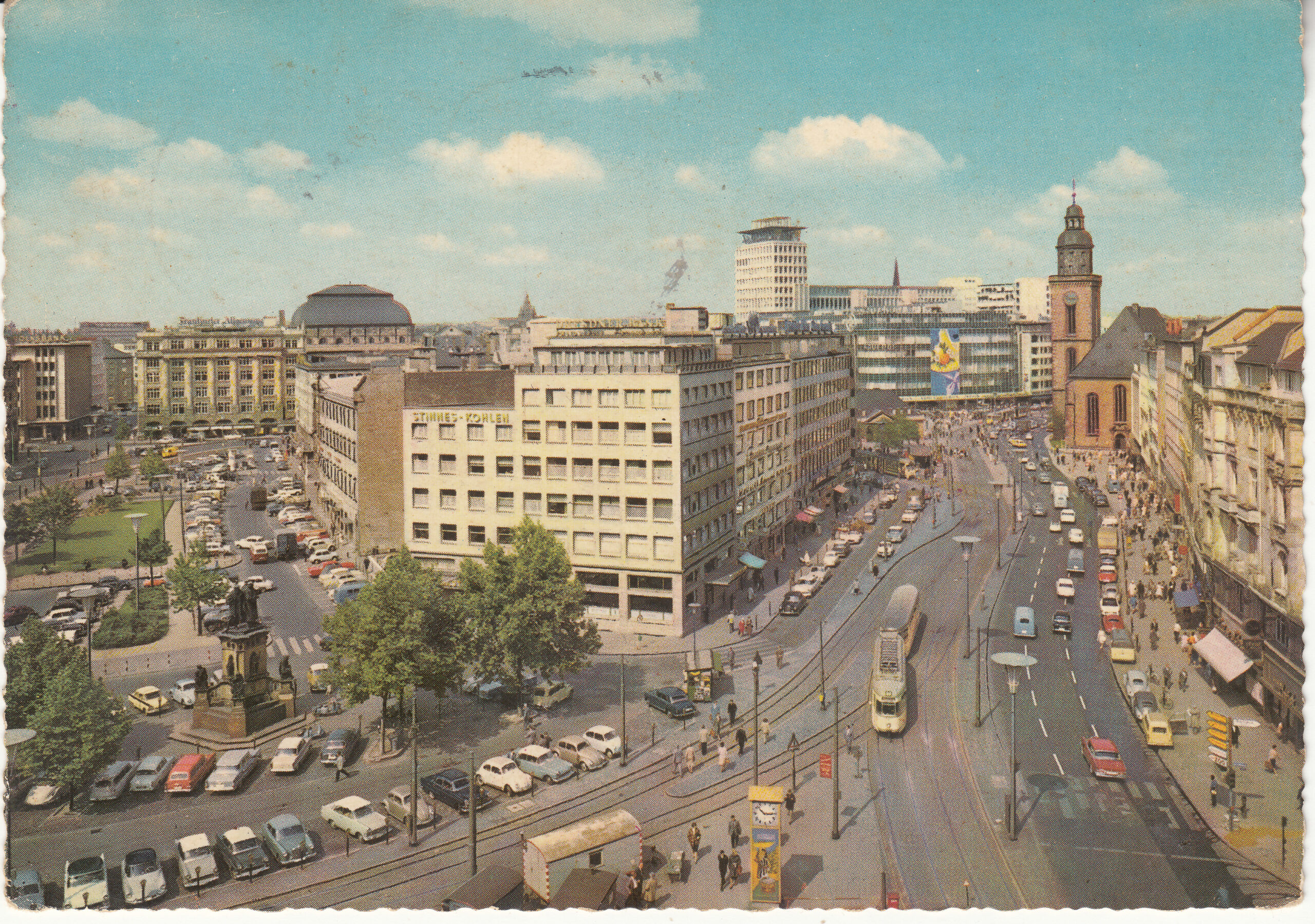 0.925- 38 Krüger Postcard Germany Frankfurt