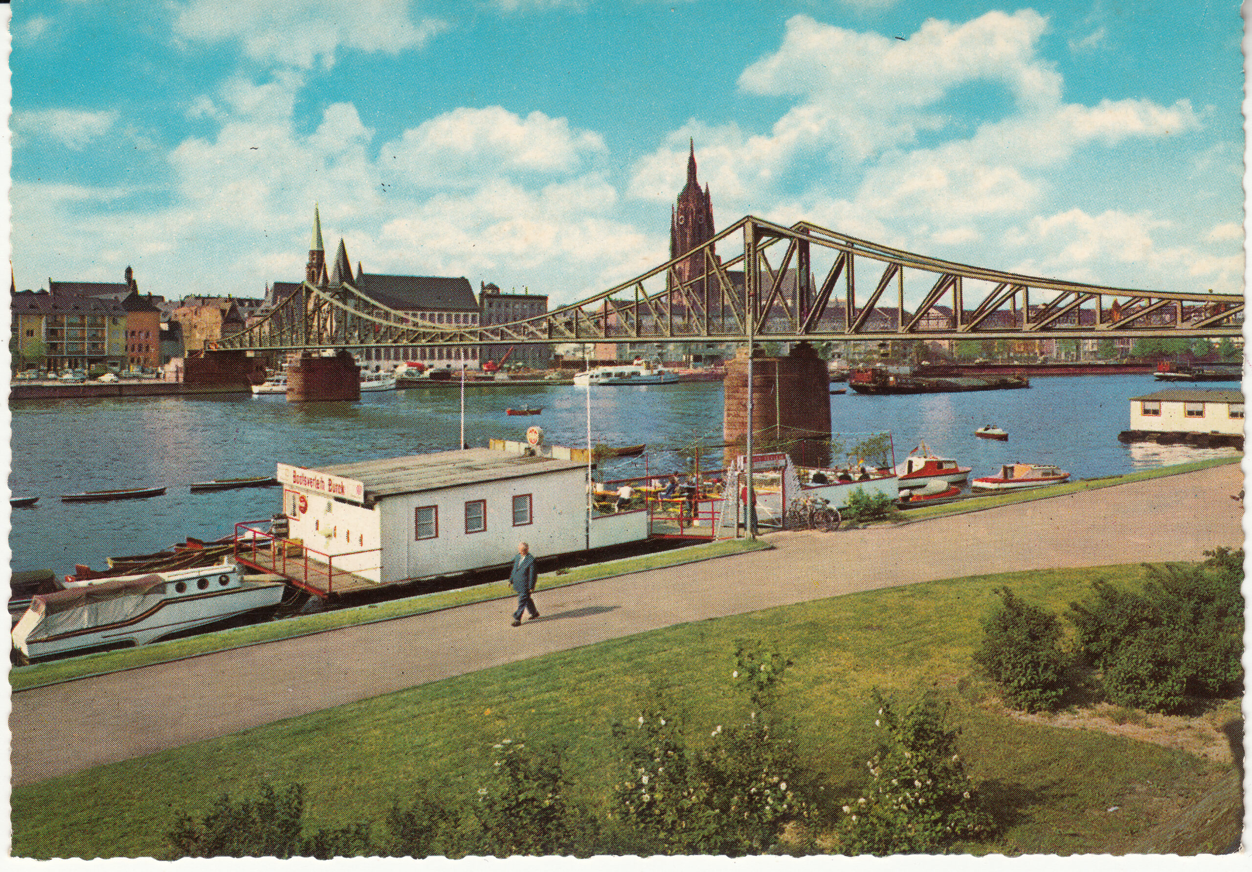 0.925- 39 Krüger Postcard Germany Frankfurt